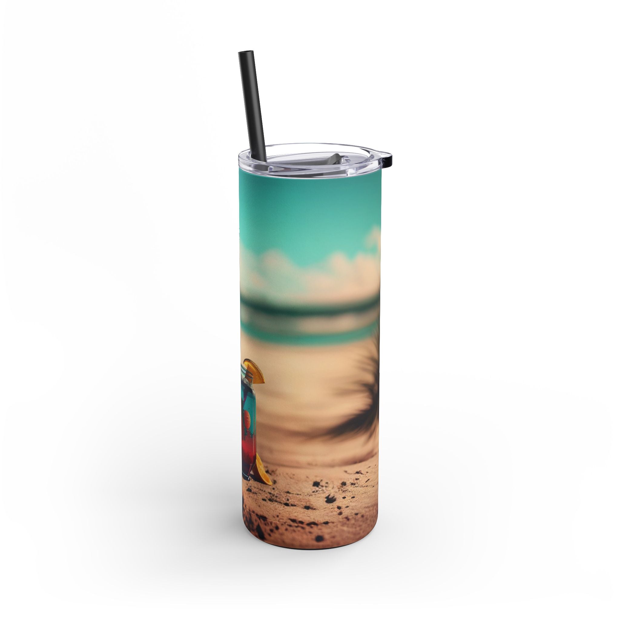 Beach Bliss: 20oz Skinny Tumbler
