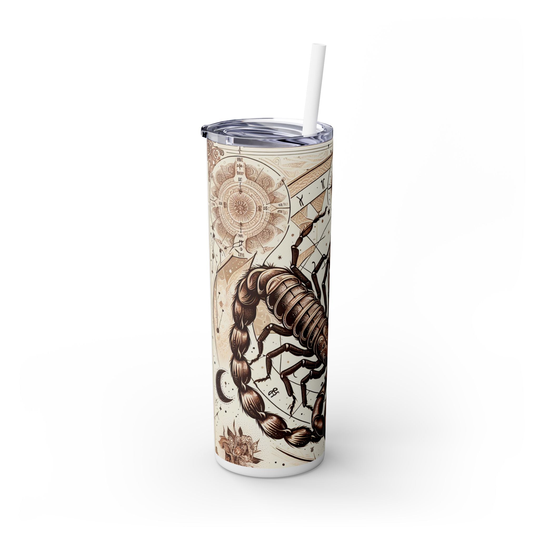 Skinny Tumbler with Straw, 20oz