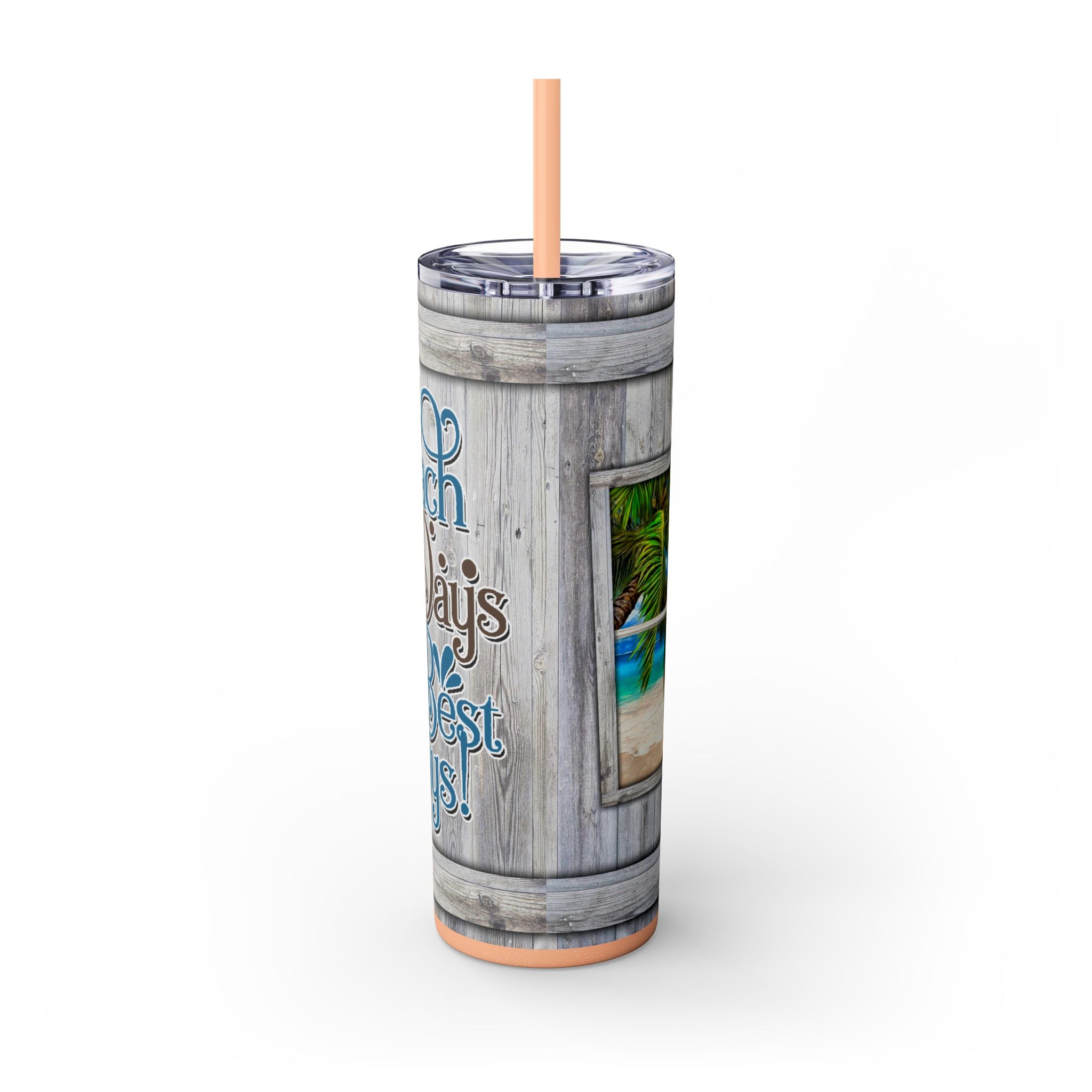 Beach Vibes Tumbler: Sip in Style!