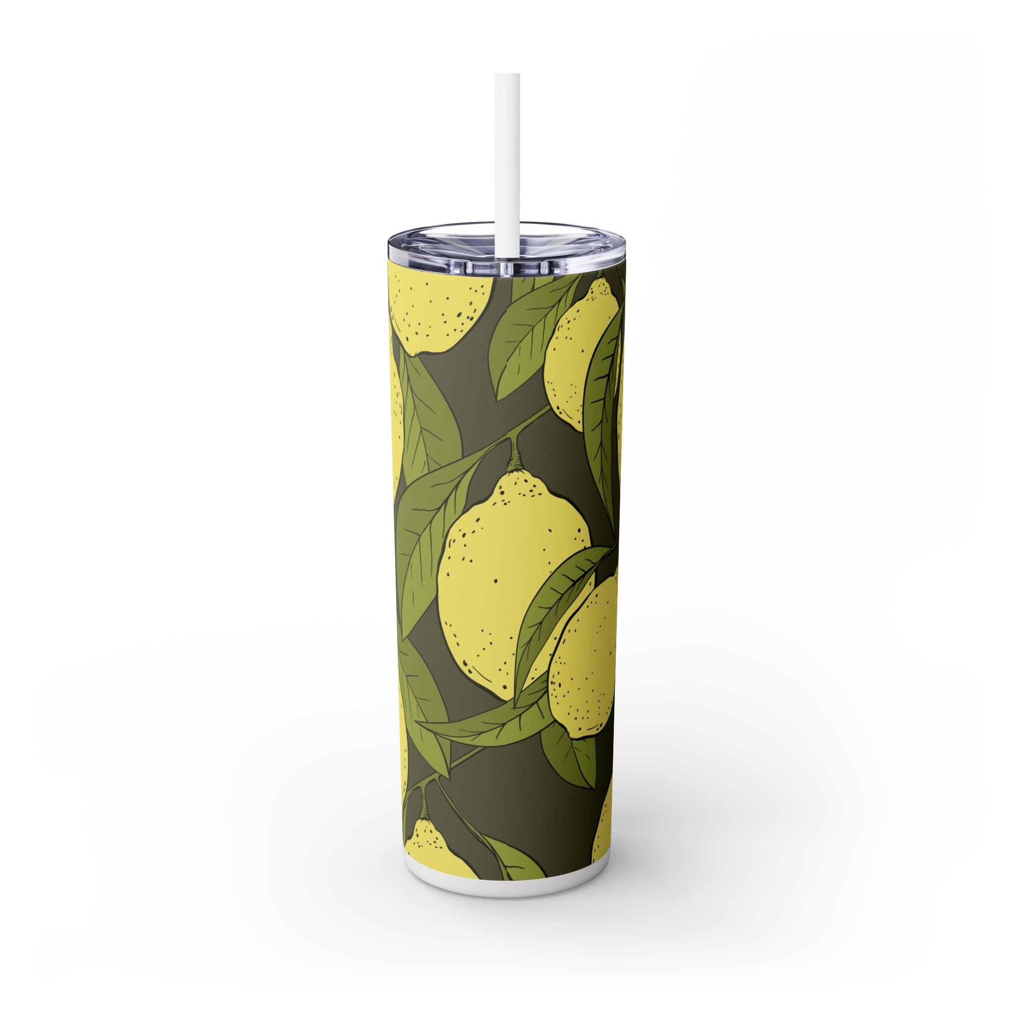 Skinny Tumbler with Straw, 20oz