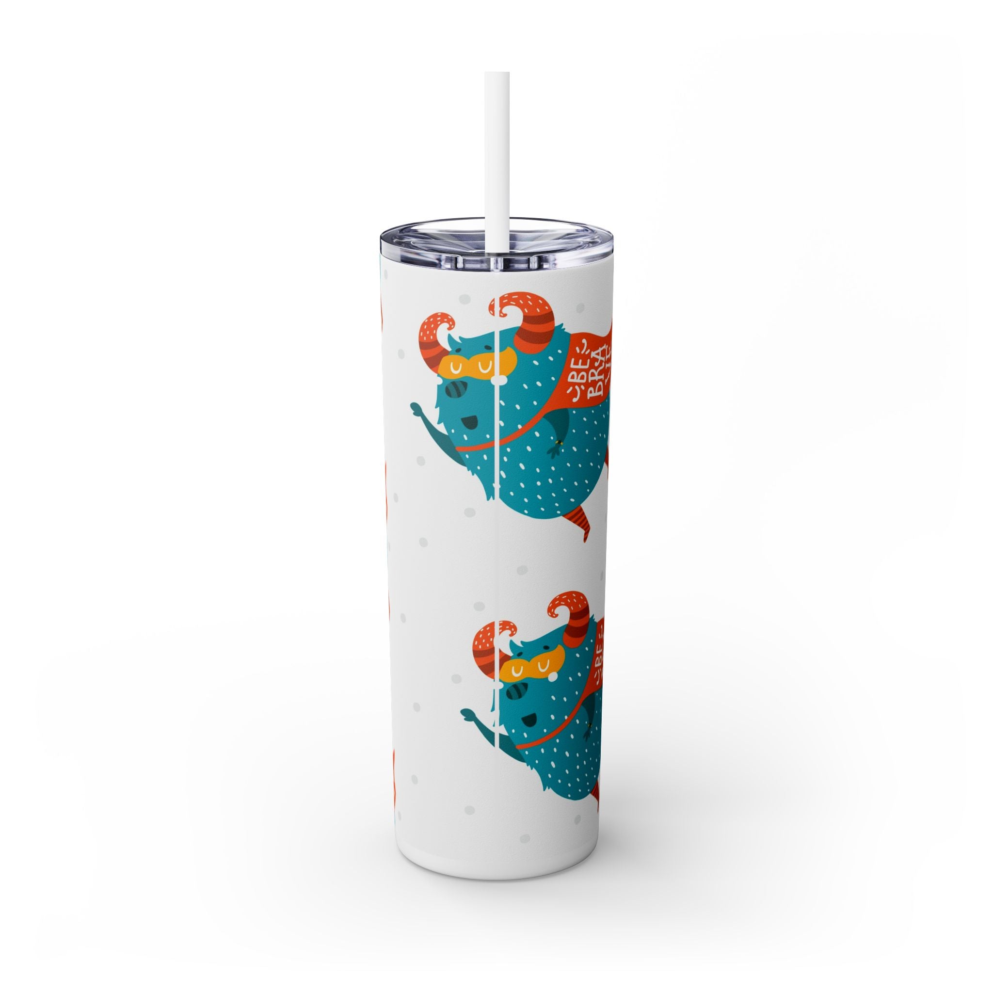 Skinny Tumbler with Straw, 20oz