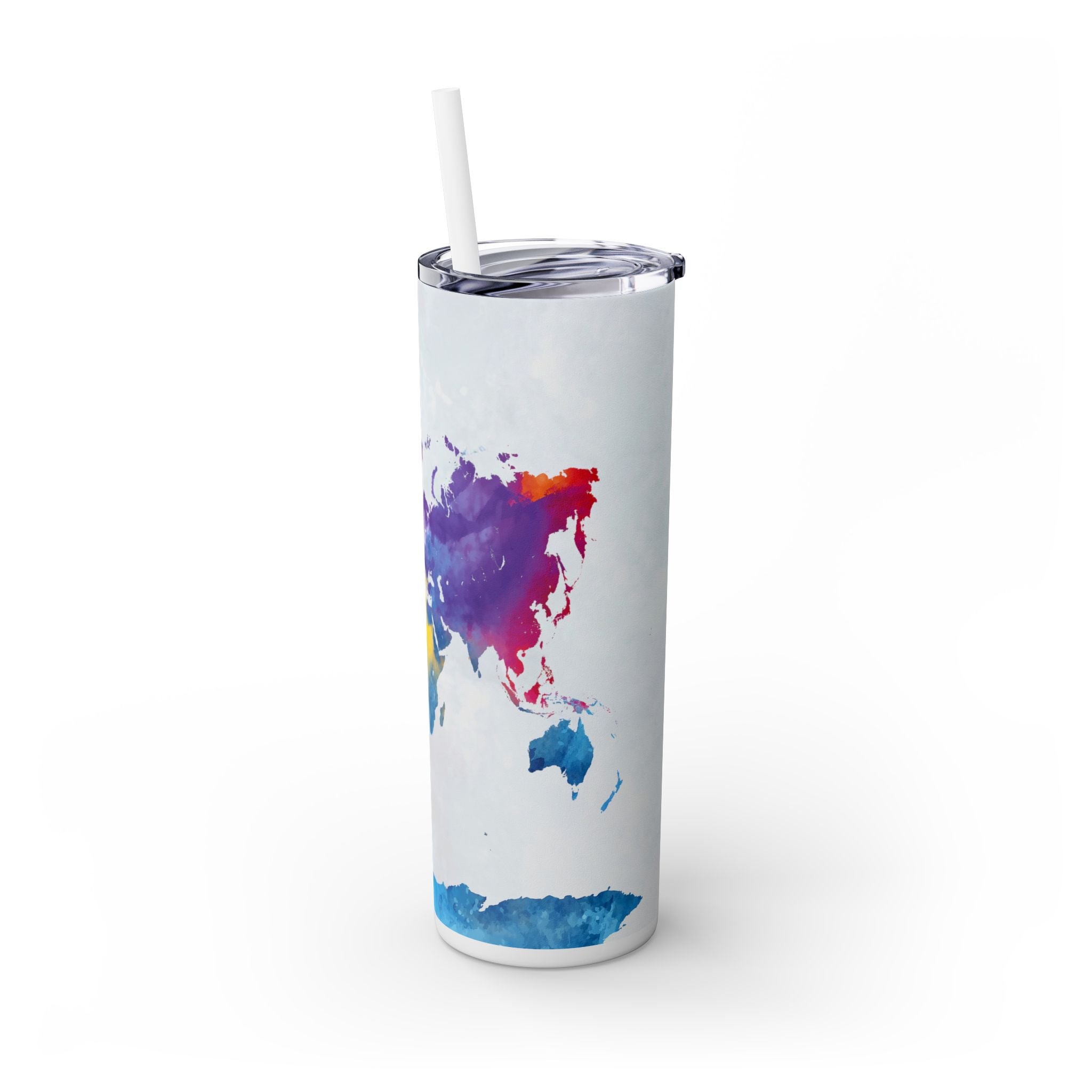 Artistic 20oz Slim Tumbler with Straw