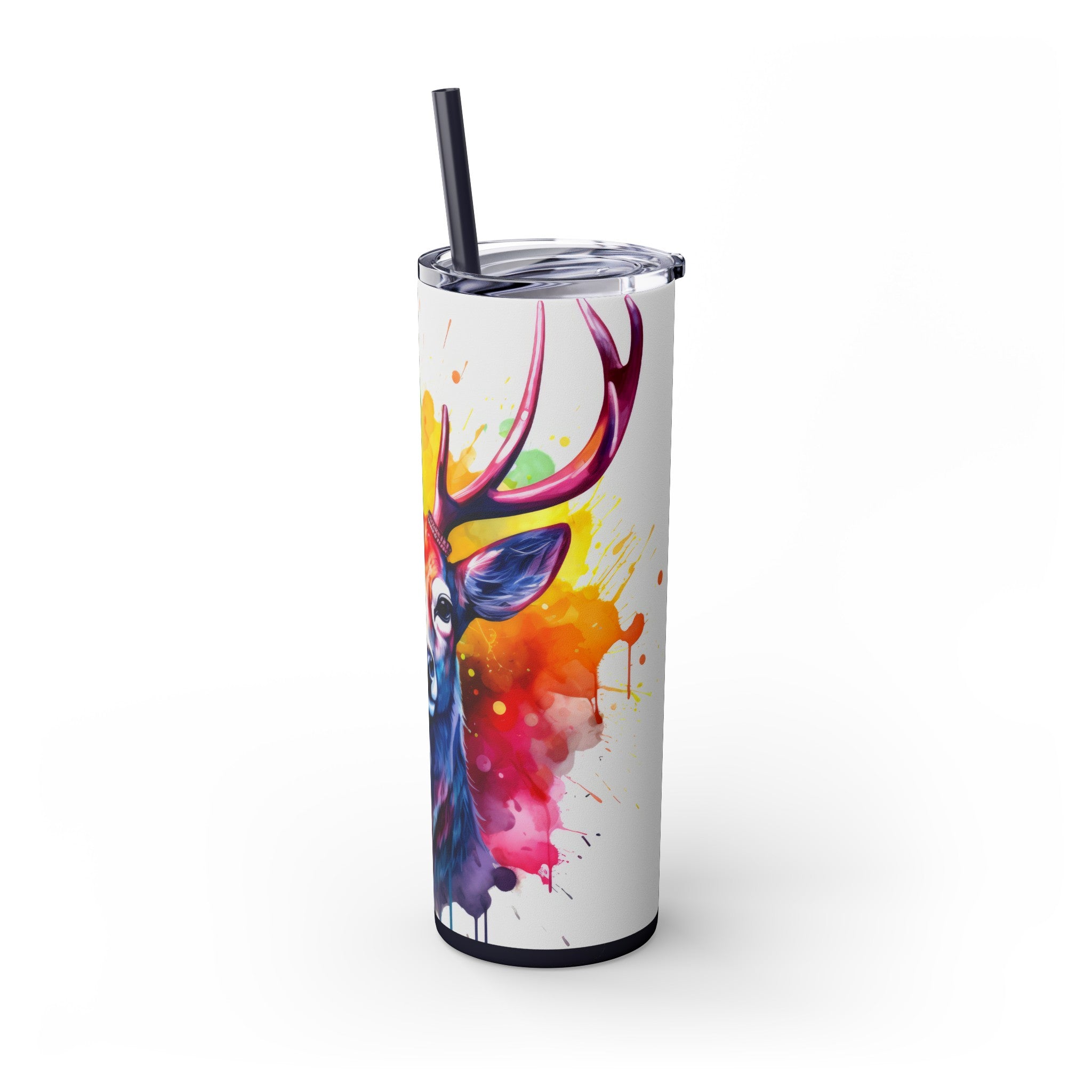 Skinny Tumbler with Straw, 20oz