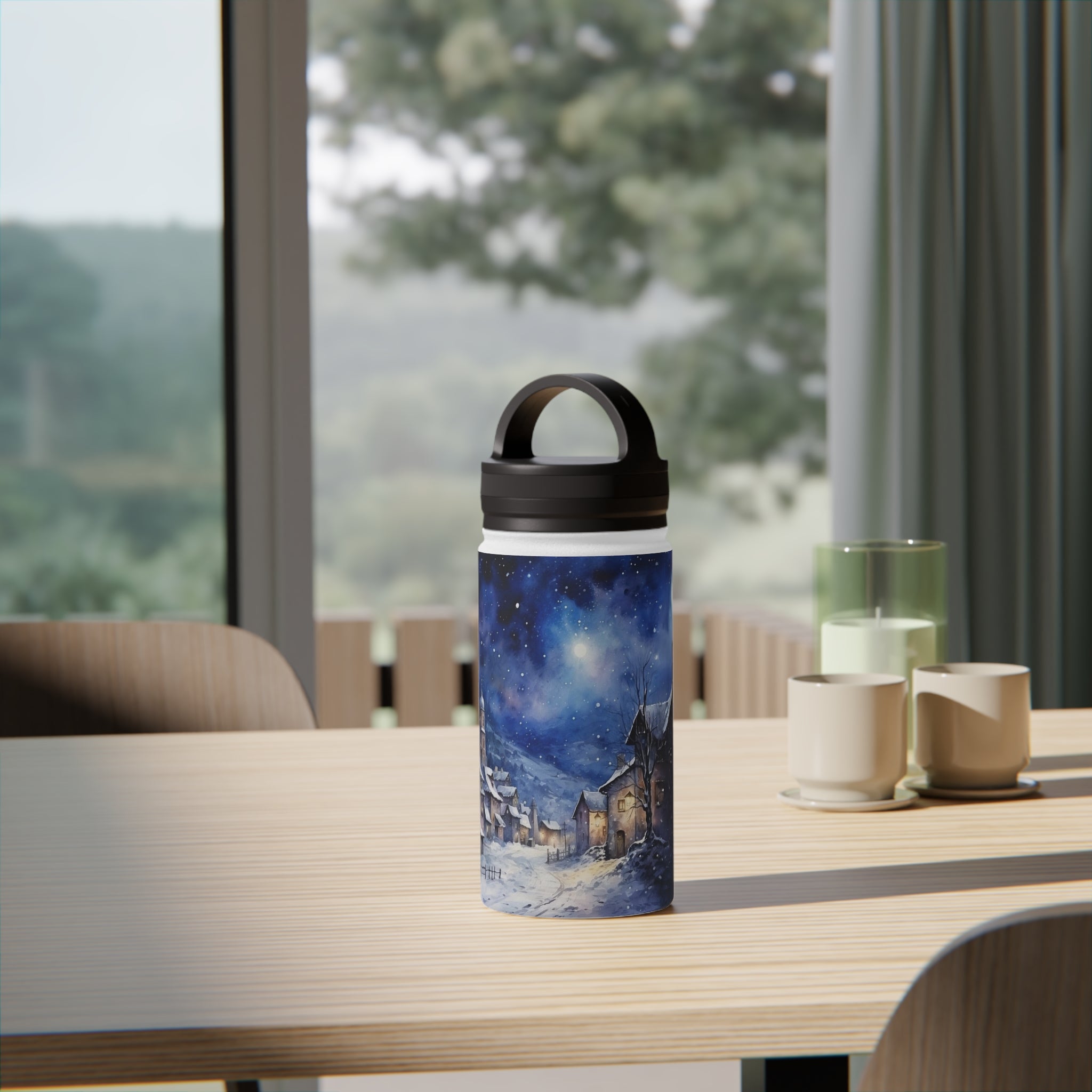 Stargazing Nights: Stainless Steel Water Bottle