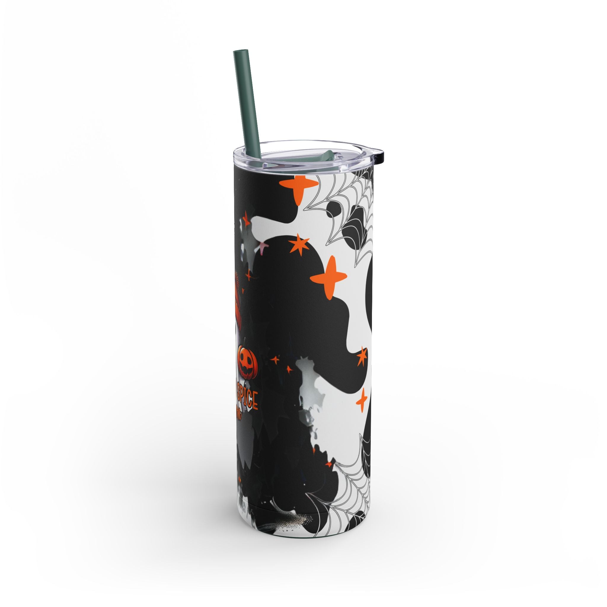 Spooky Pumpkin Tumbler for Fall Sips