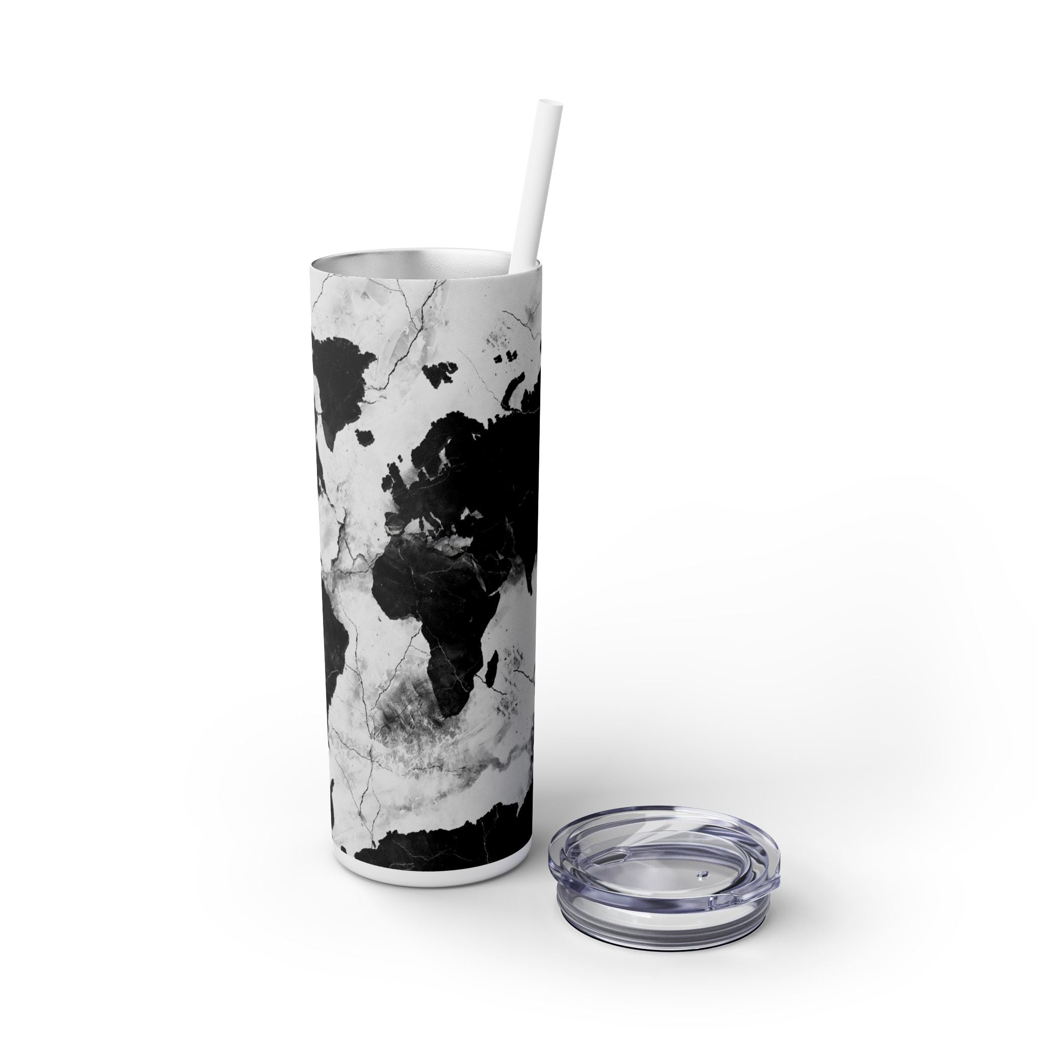 Elegant Marble 20oz Slim Tumbler