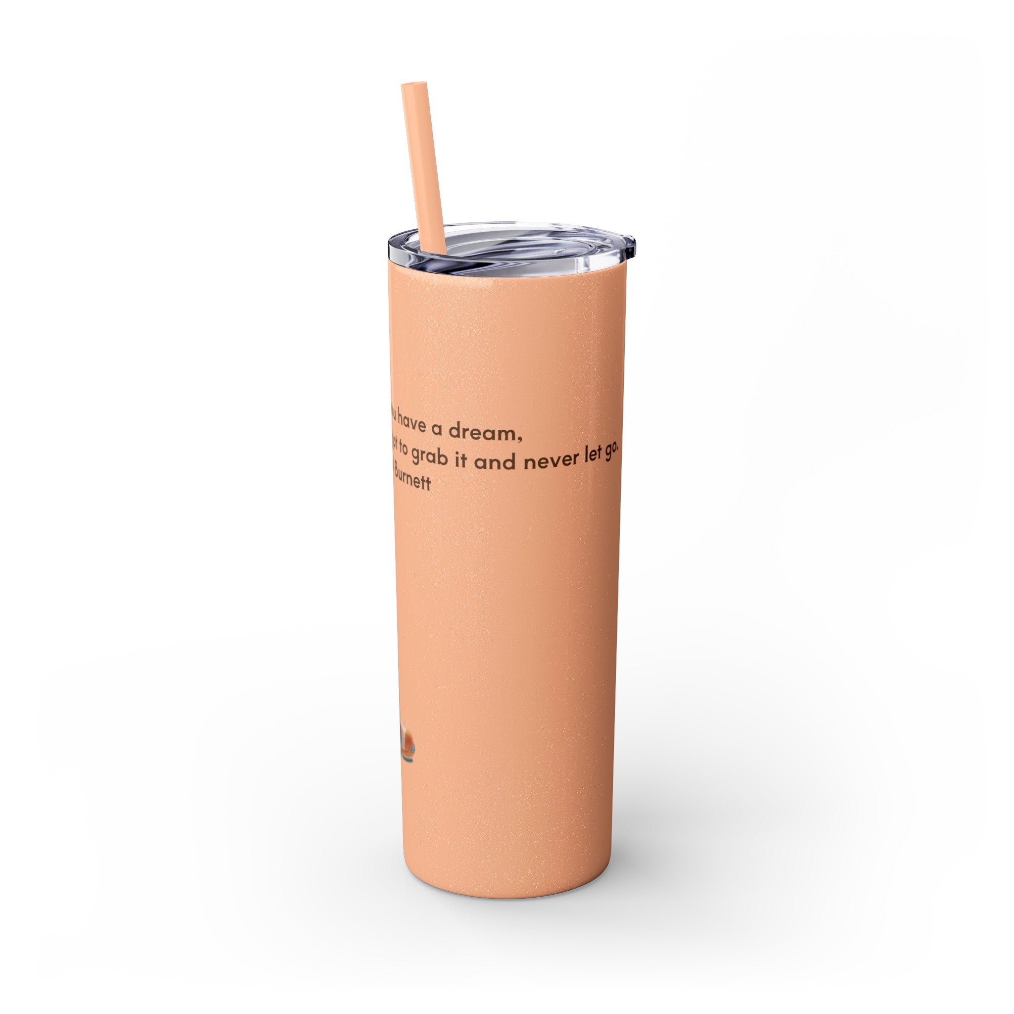 Skinny Tumbler with Straw, 20oz -Astronut