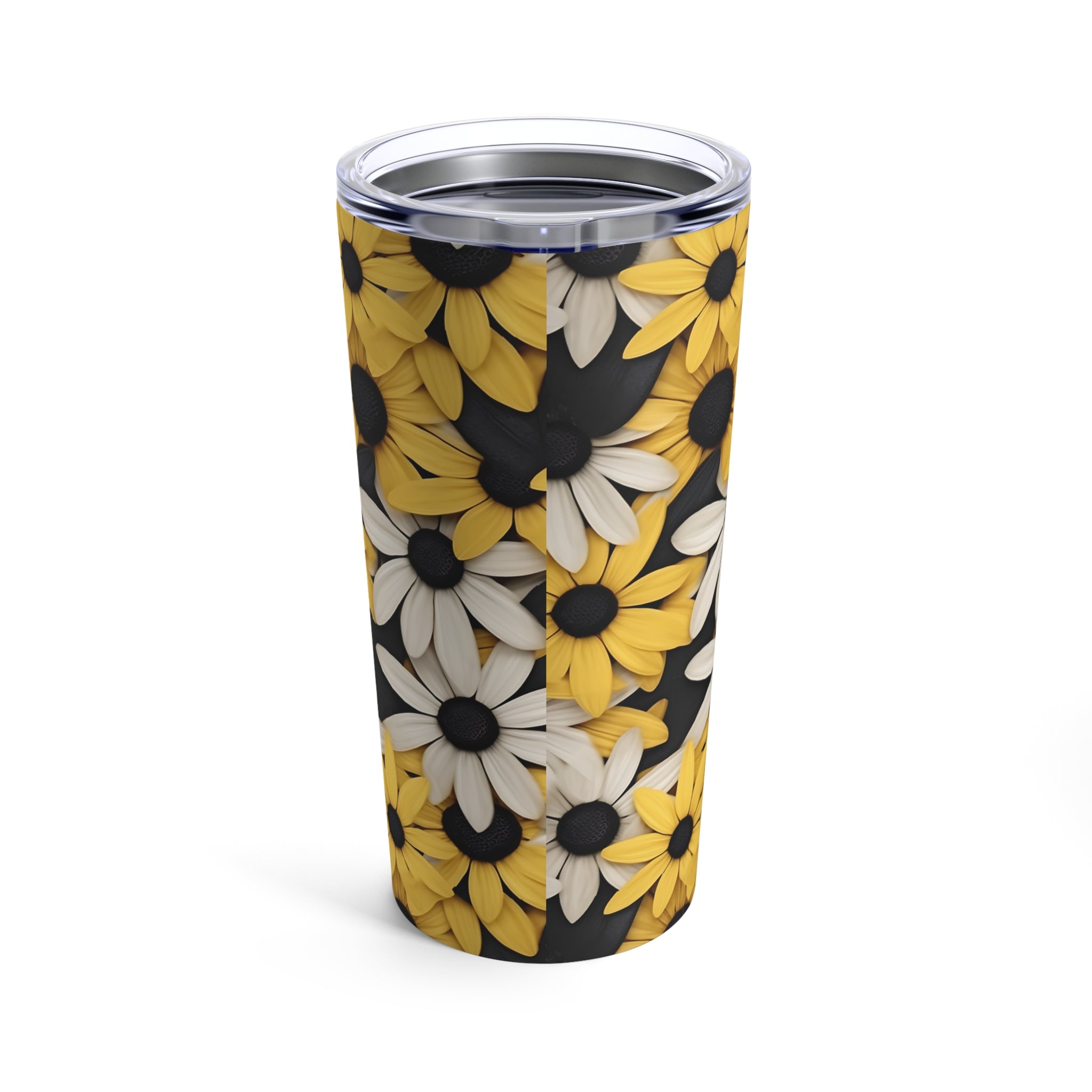 Elegant Bloom Tumbler - 20oz