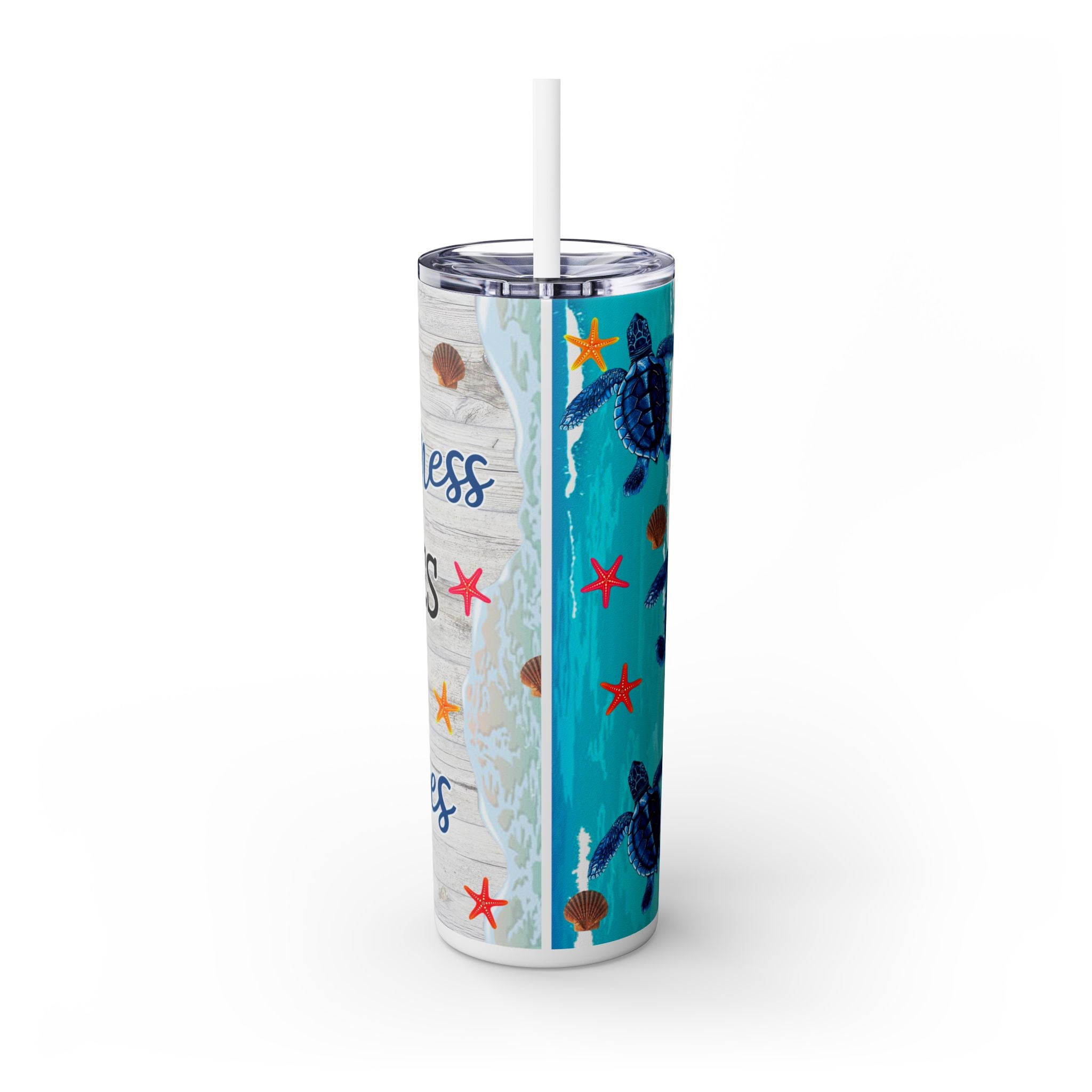 Skinny Tumbler with Straw, 20oz