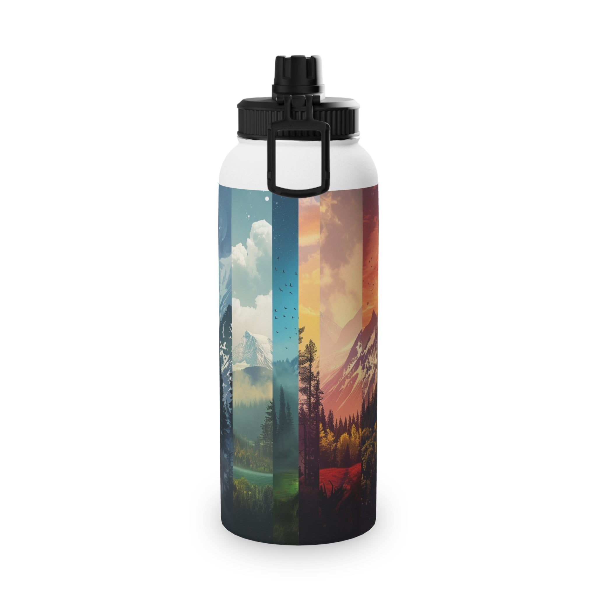 Stainless Steel Water Bottle, Sports Lid