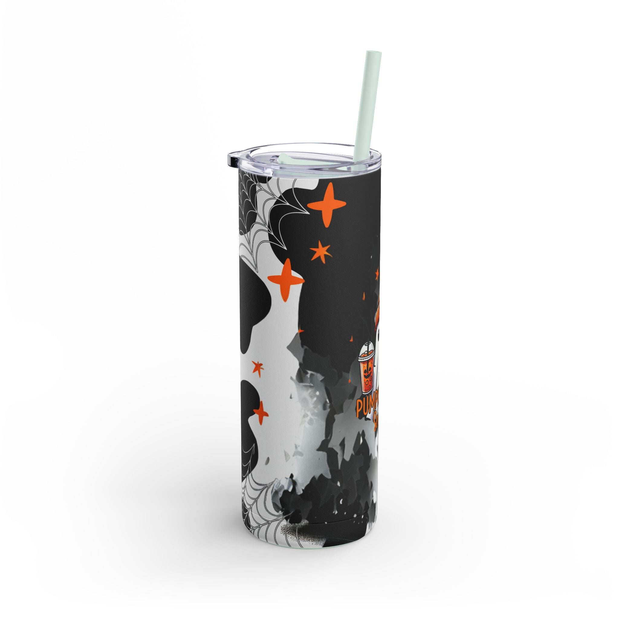 Spooky Pumpkin Tumbler for Fall Sips