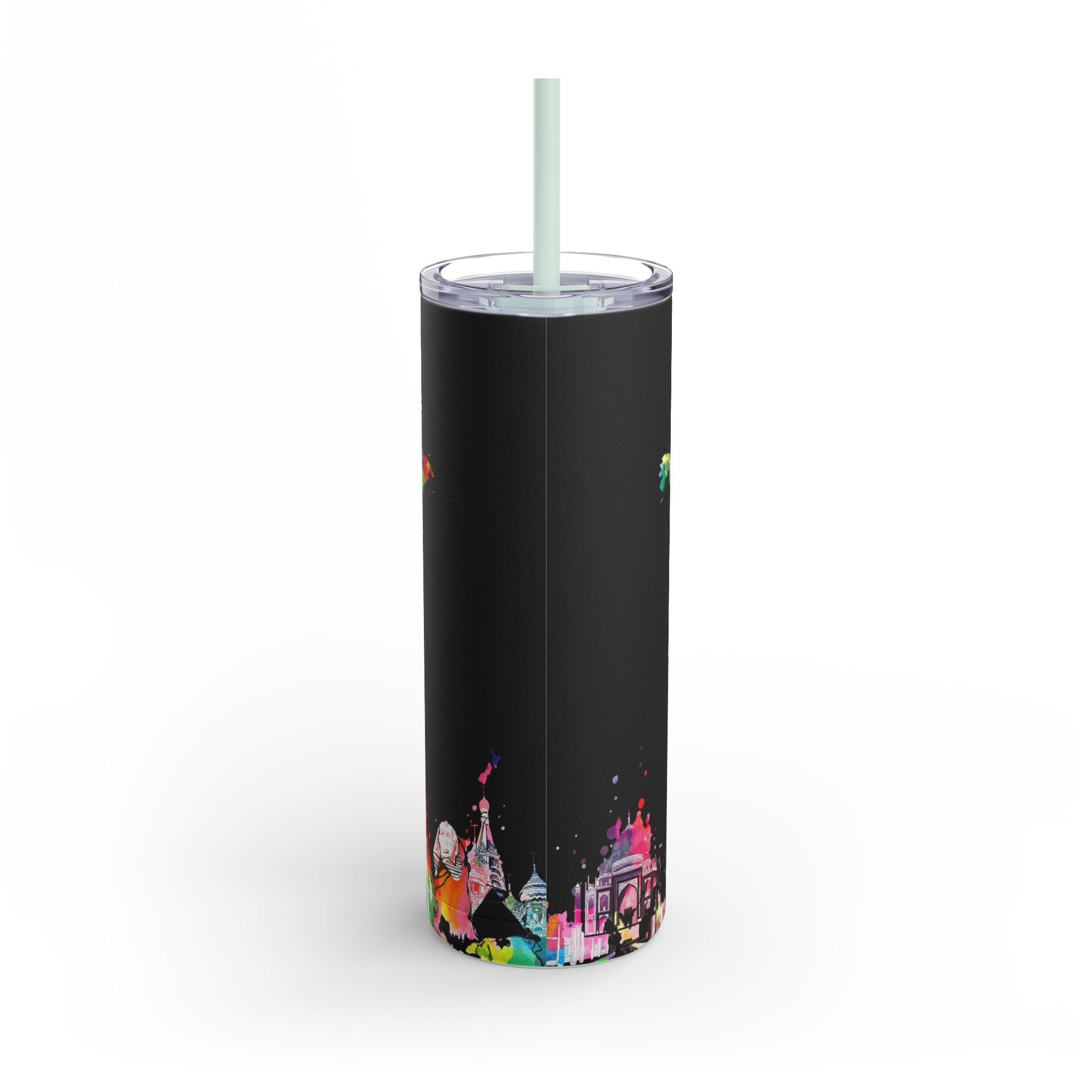 Sleek Slim Tumbler: Travel-Ready Coolness