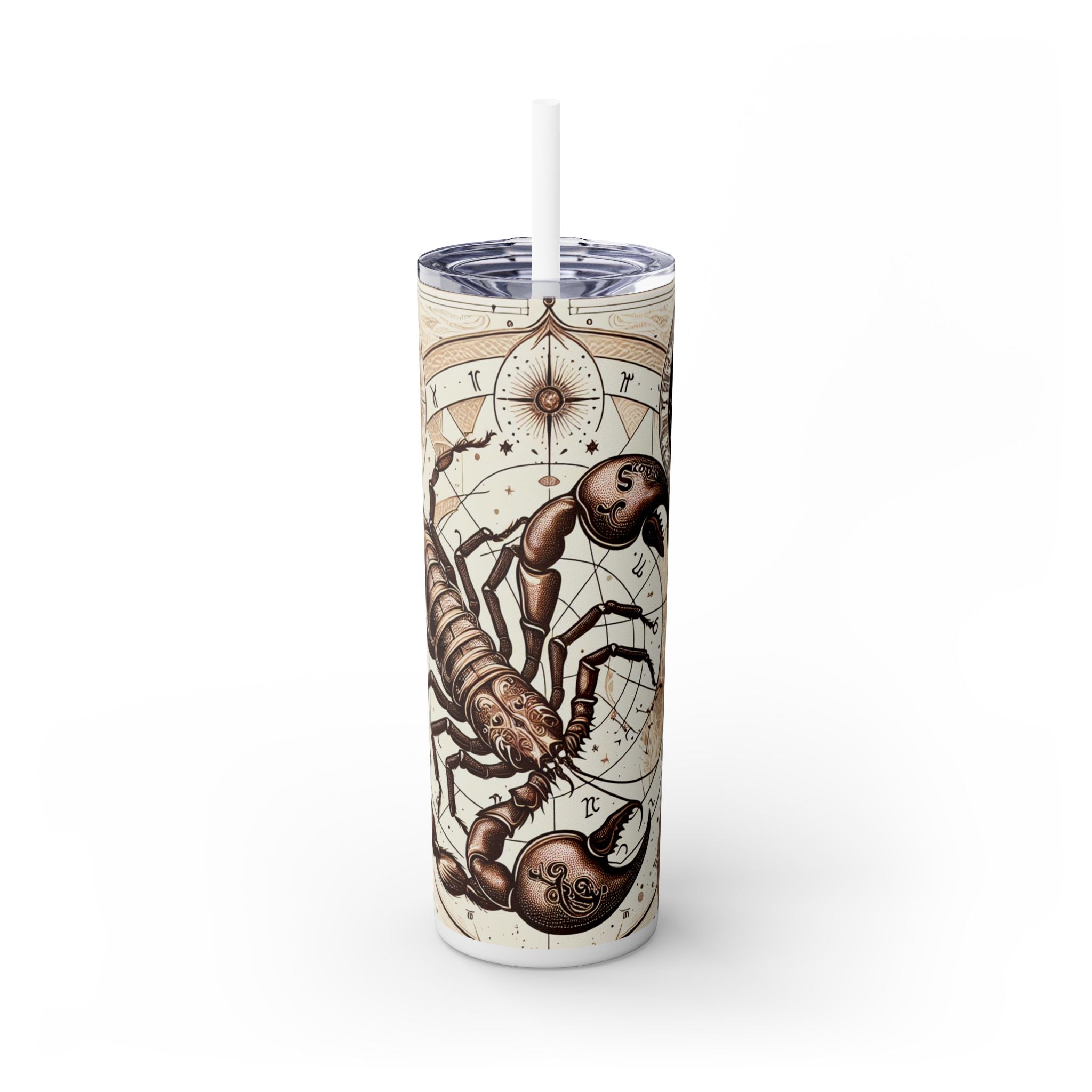 Skinny Tumbler with Straw, 20oz