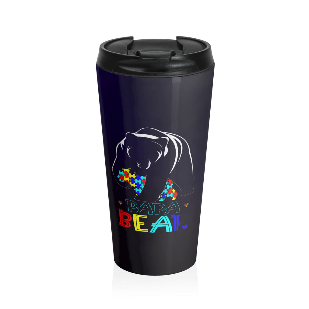 Papa Bear's Coffee Companion: 15oz Travel Mug