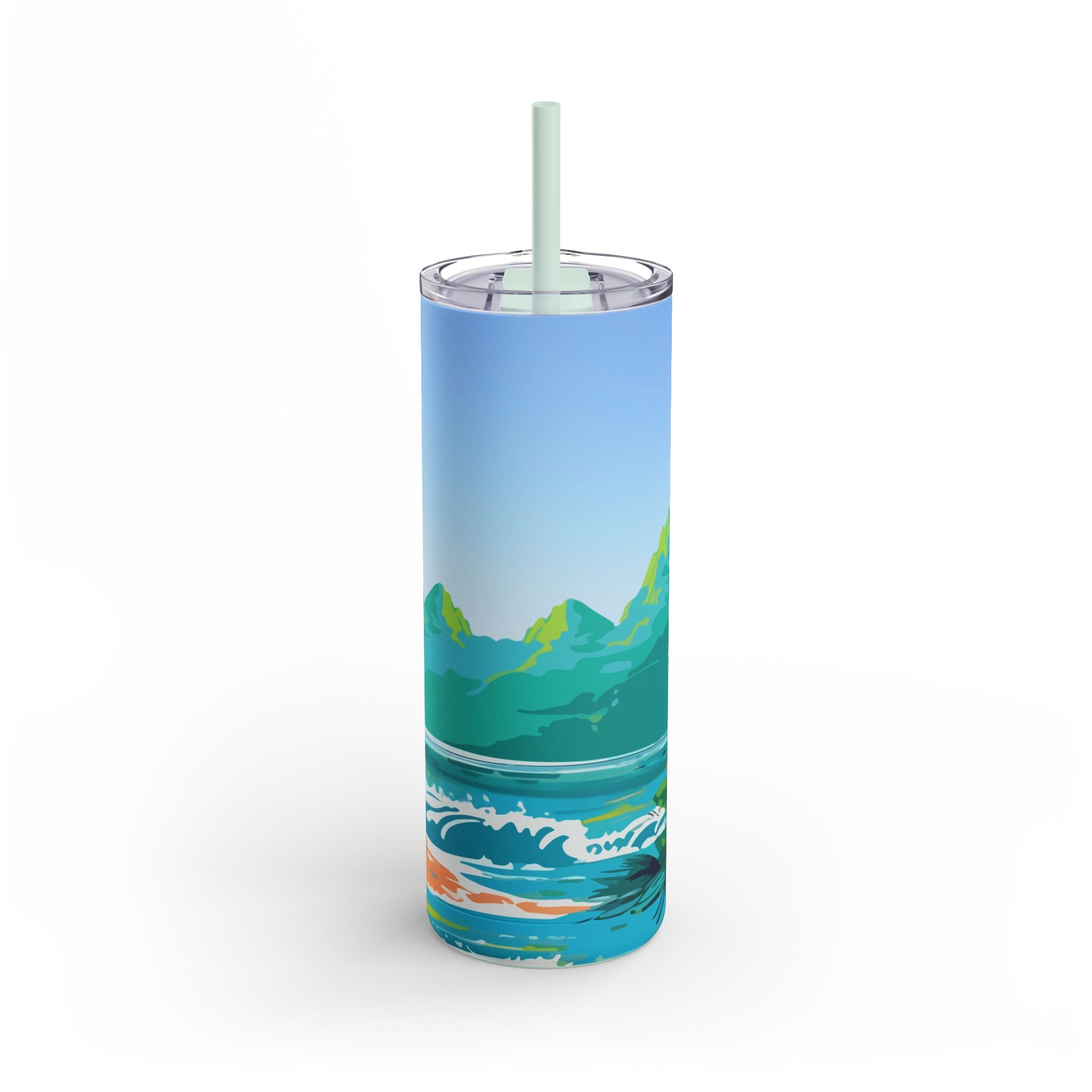 Skinny Matte Tumbler, 20oz