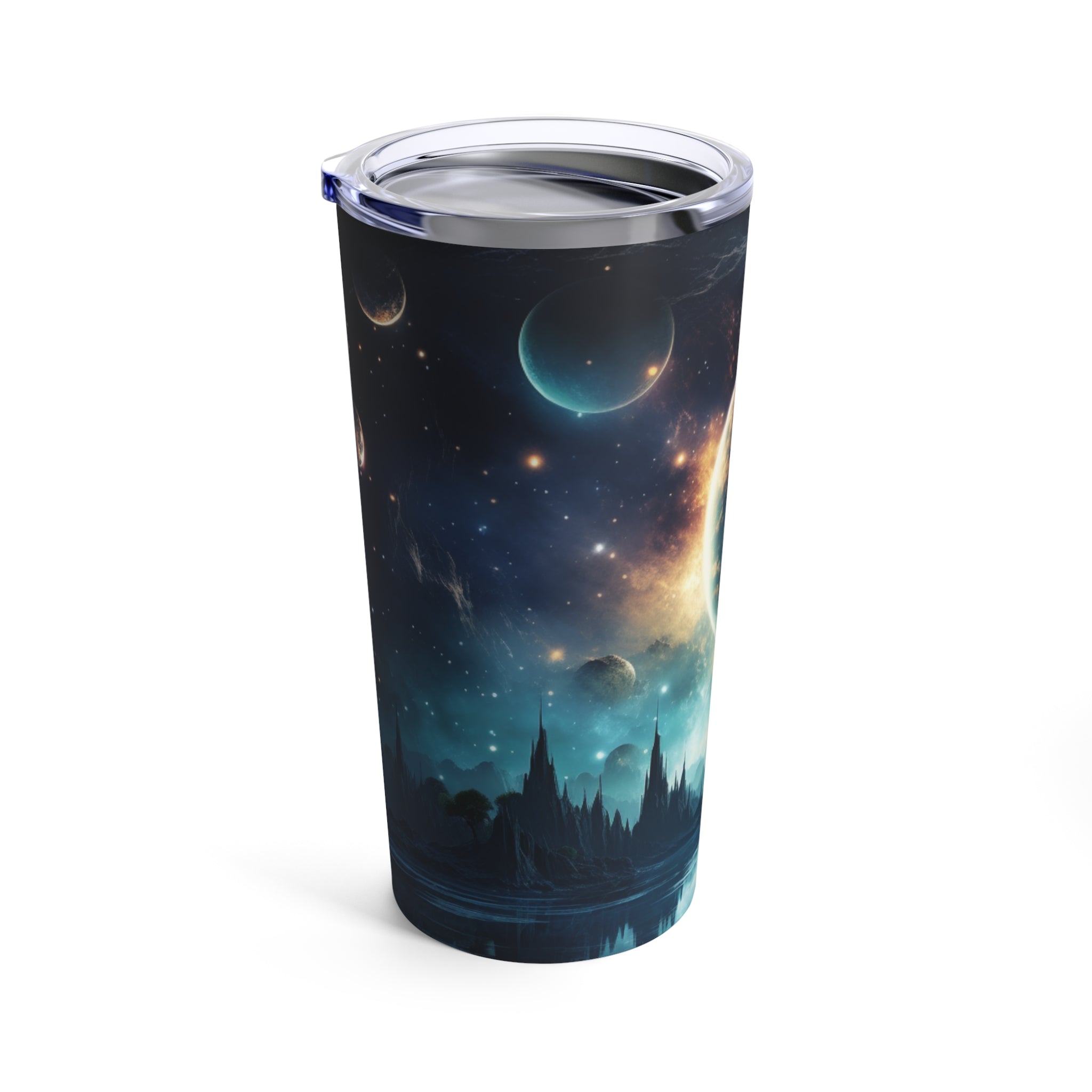 20oz Tumbler with Moonlit Mountain Magic