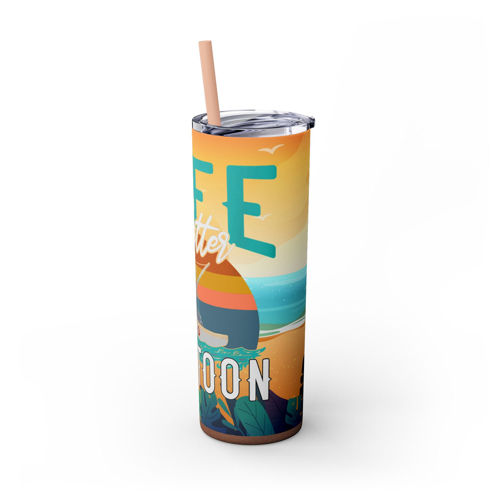 Skinny Tumbler with Straw, 20oz