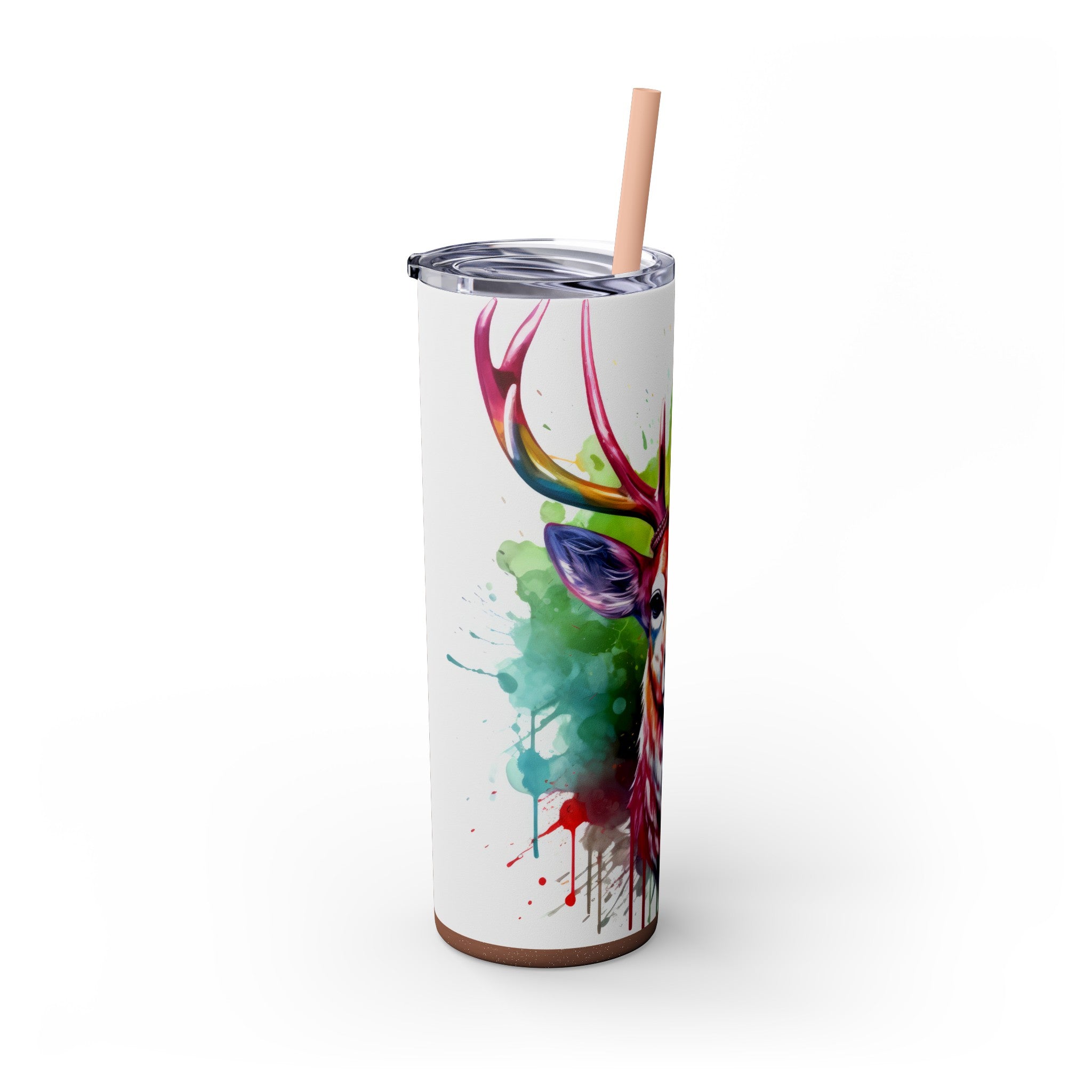 Skinny Tumbler with Straw, 20oz