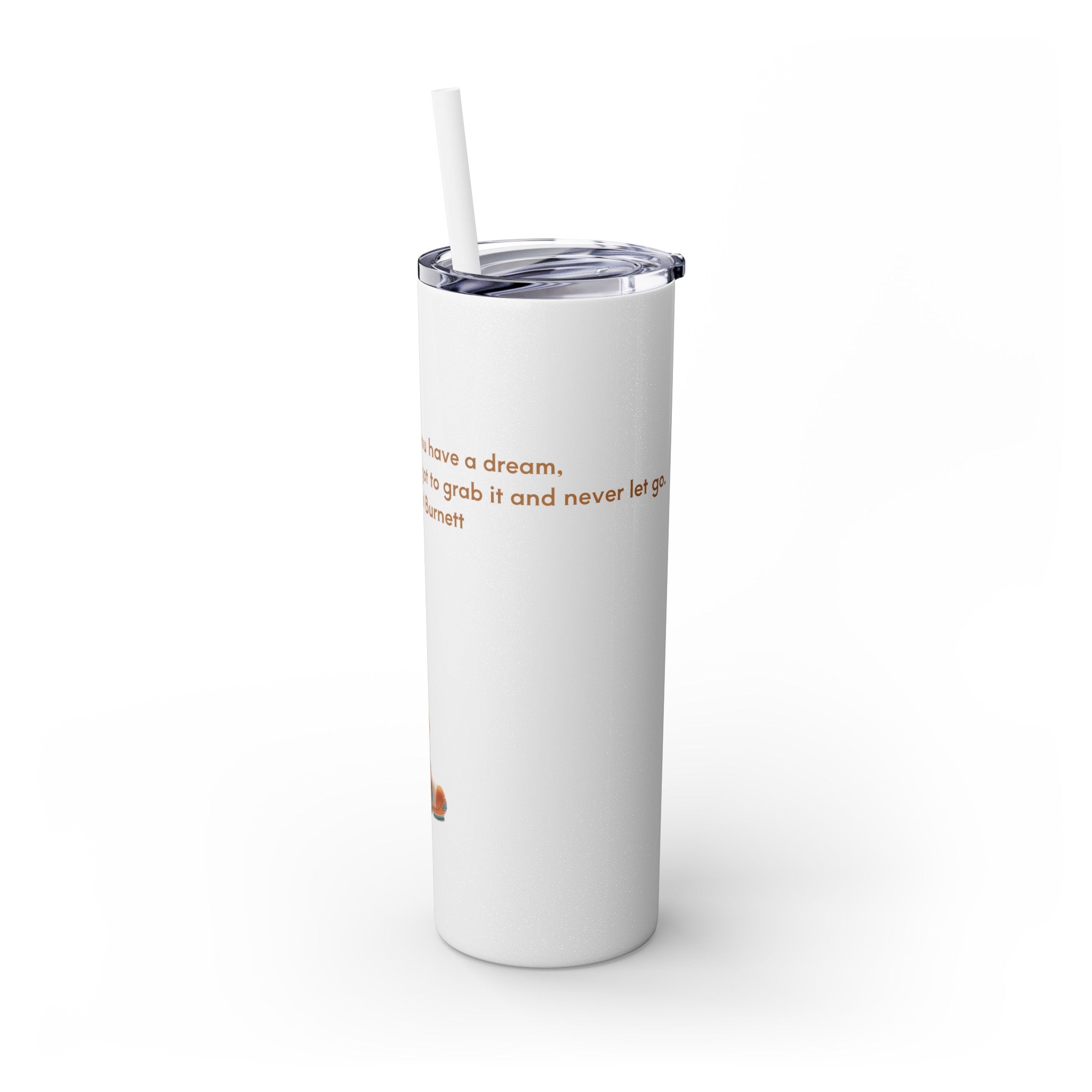 Skinny Tumbler with Straw, 20oz -Astronut