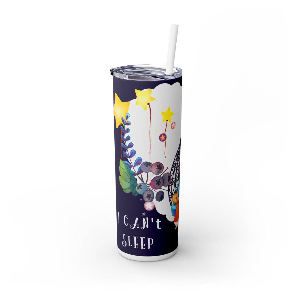Skinny Tumbler with Straw, 20oz
