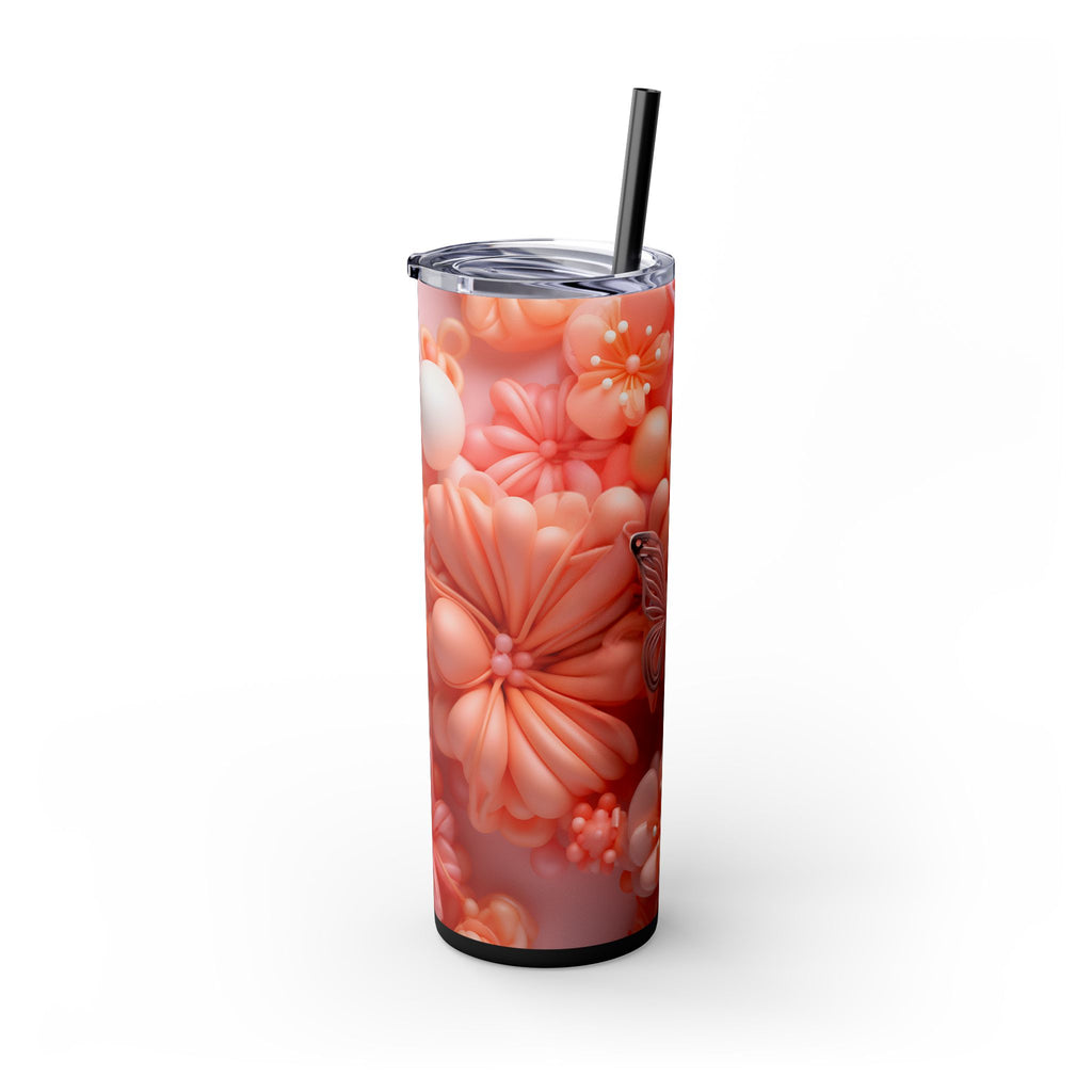 Fluttering Fun: Butterfly Tumbler