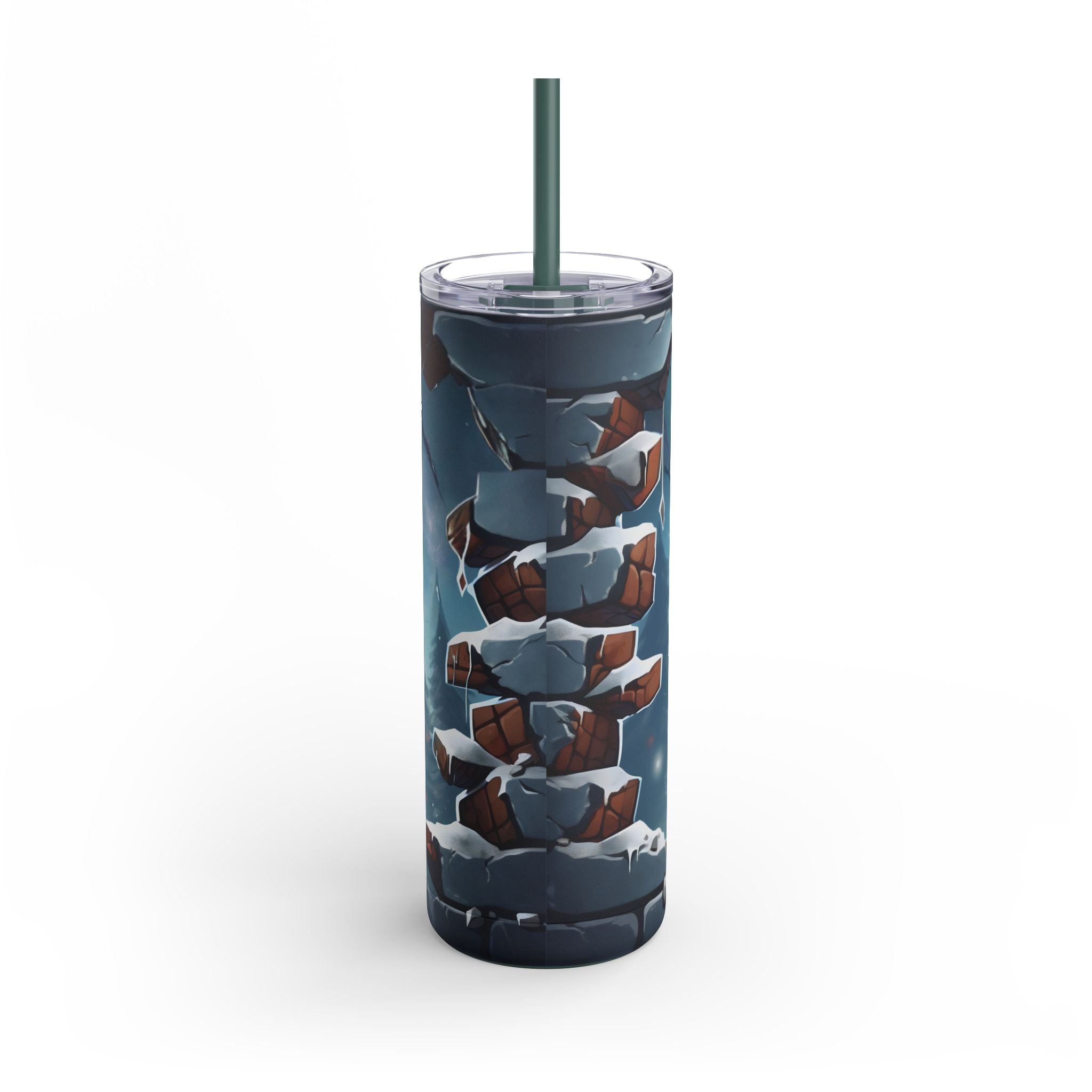 JingleJoy: Sleek Tumblers for Holiday Bliss