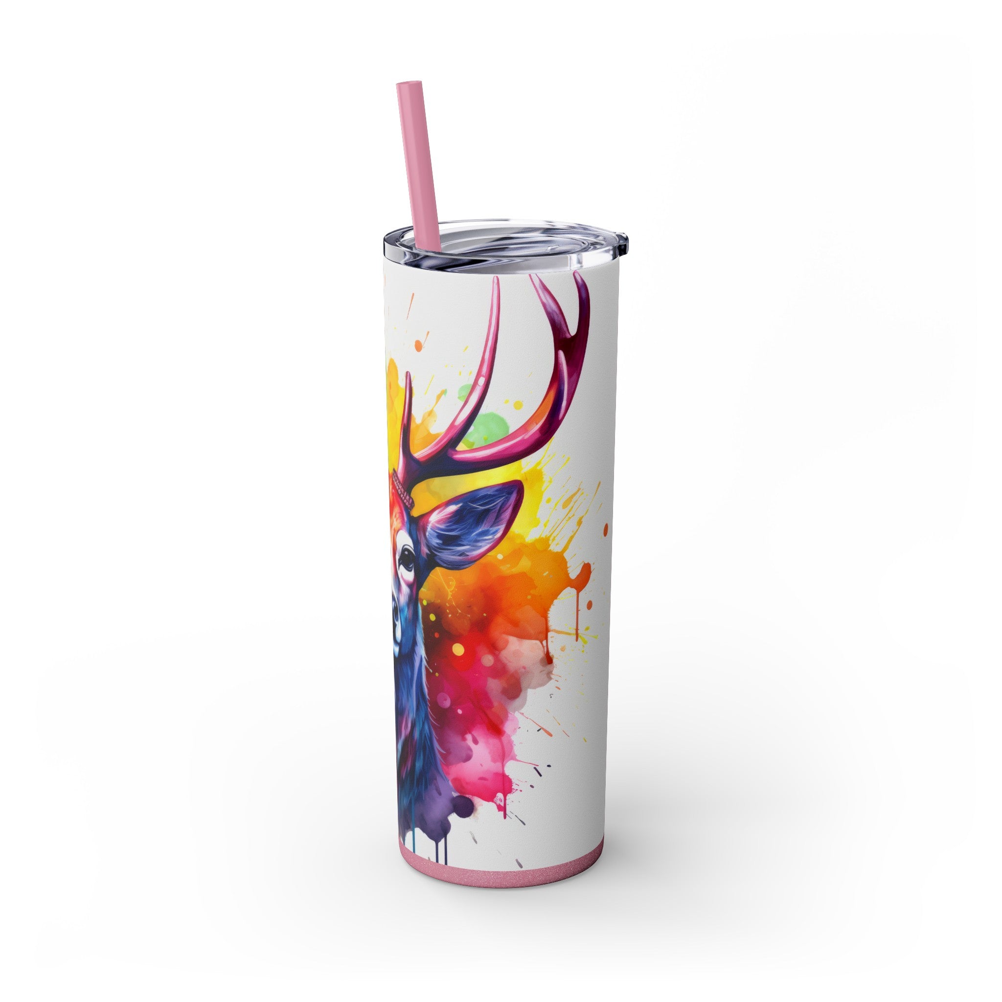 Skinny Tumbler with Straw, 20oz