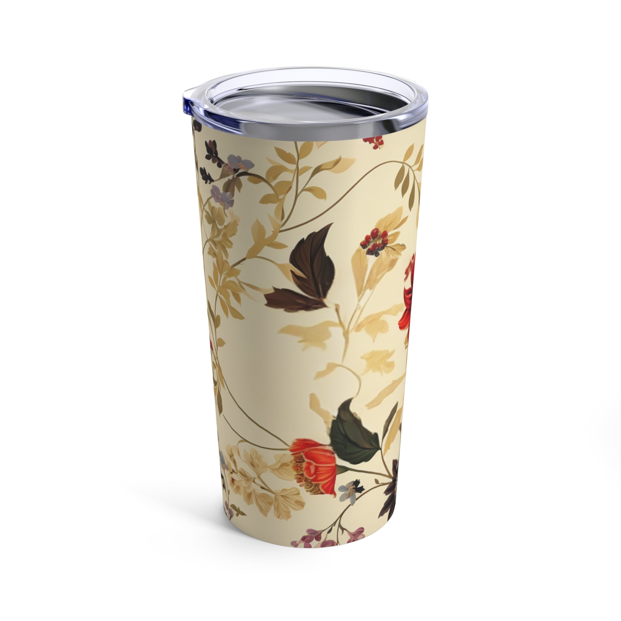 Vibrant Tumbler with Elegant Floral Flair : 20oz Tumbler