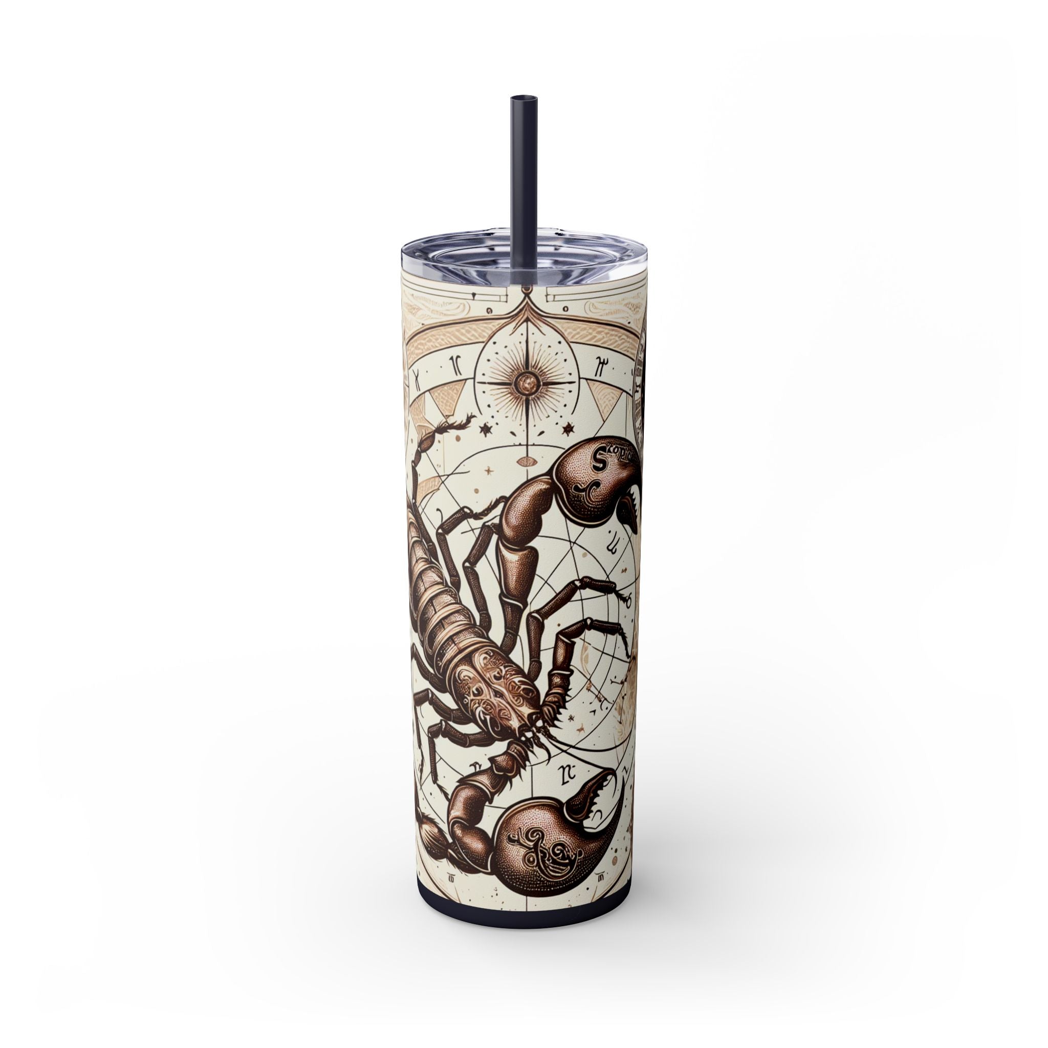 Skinny Tumbler with Straw, 20oz