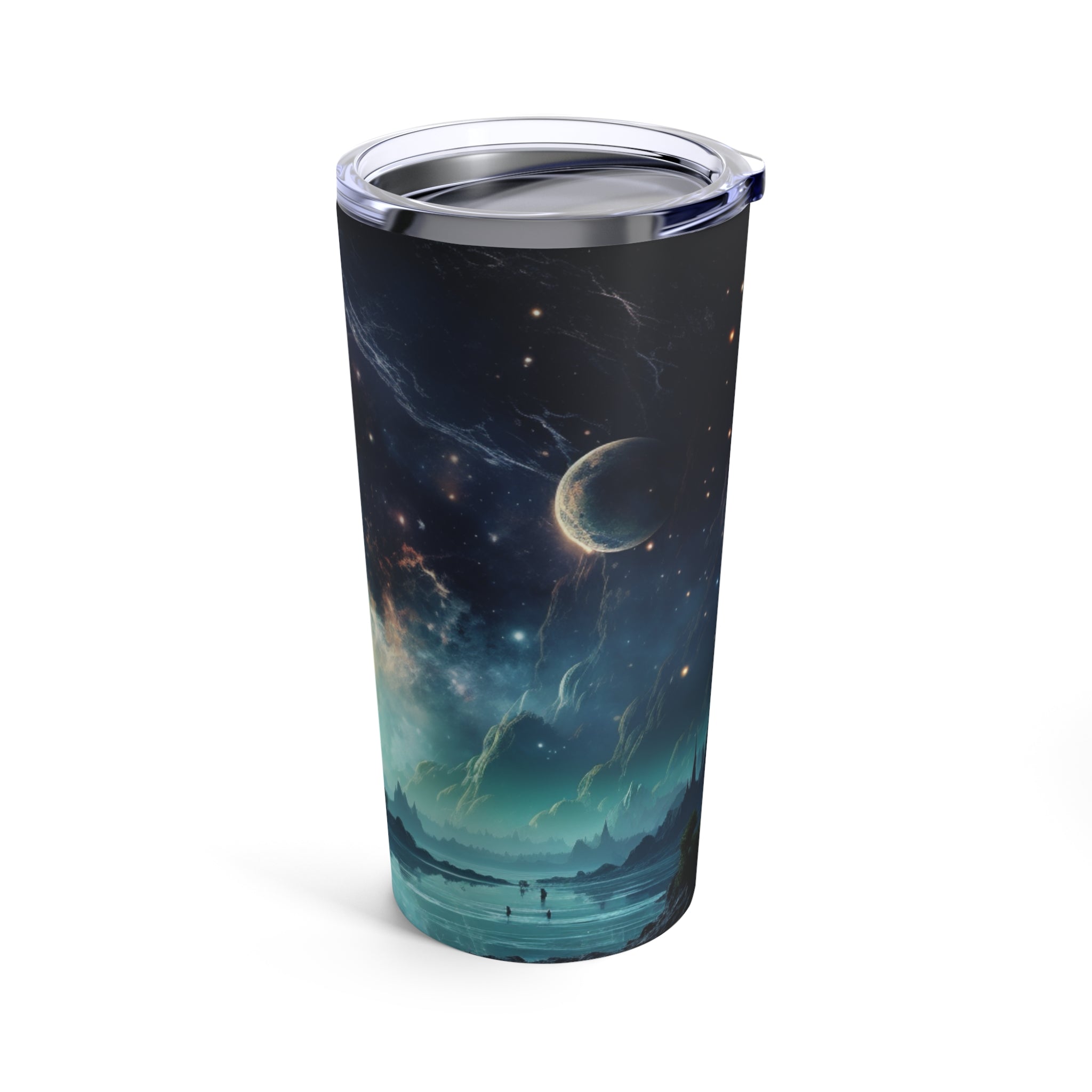 20oz Tumbler with Moonlit Mountain Magic