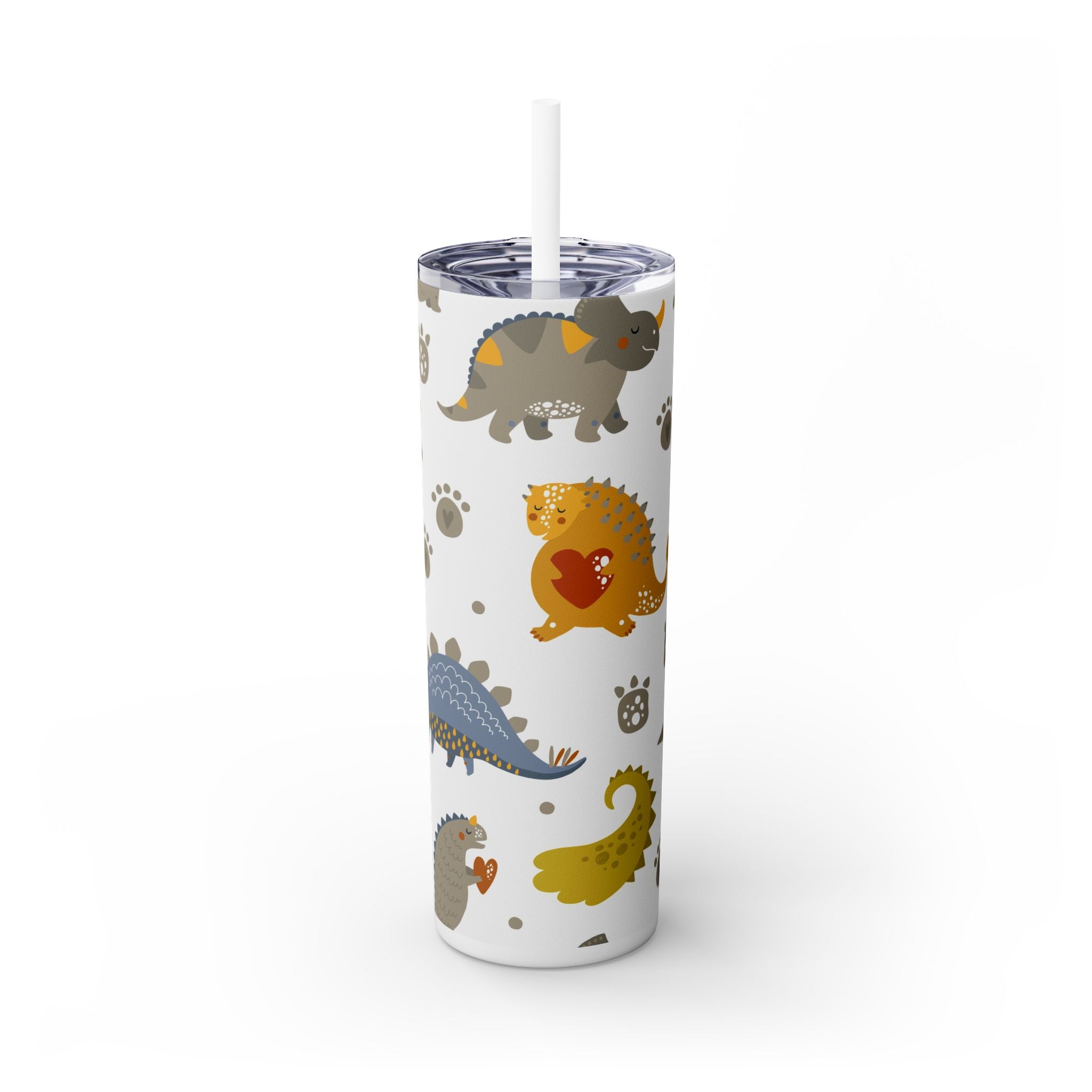 Skinny Tumbler with Straw, 20oz
