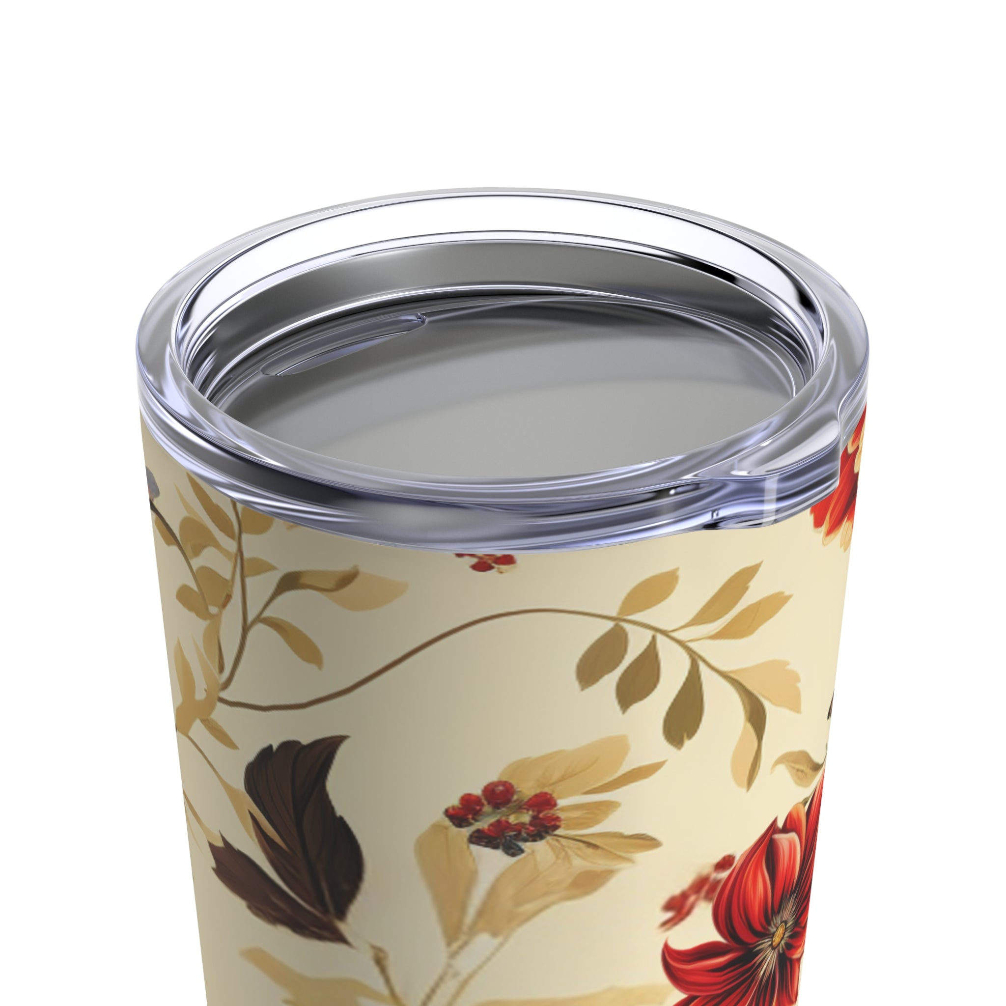 Vibrant Tumbler with Elegant Floral Flair : 20oz Tumbler