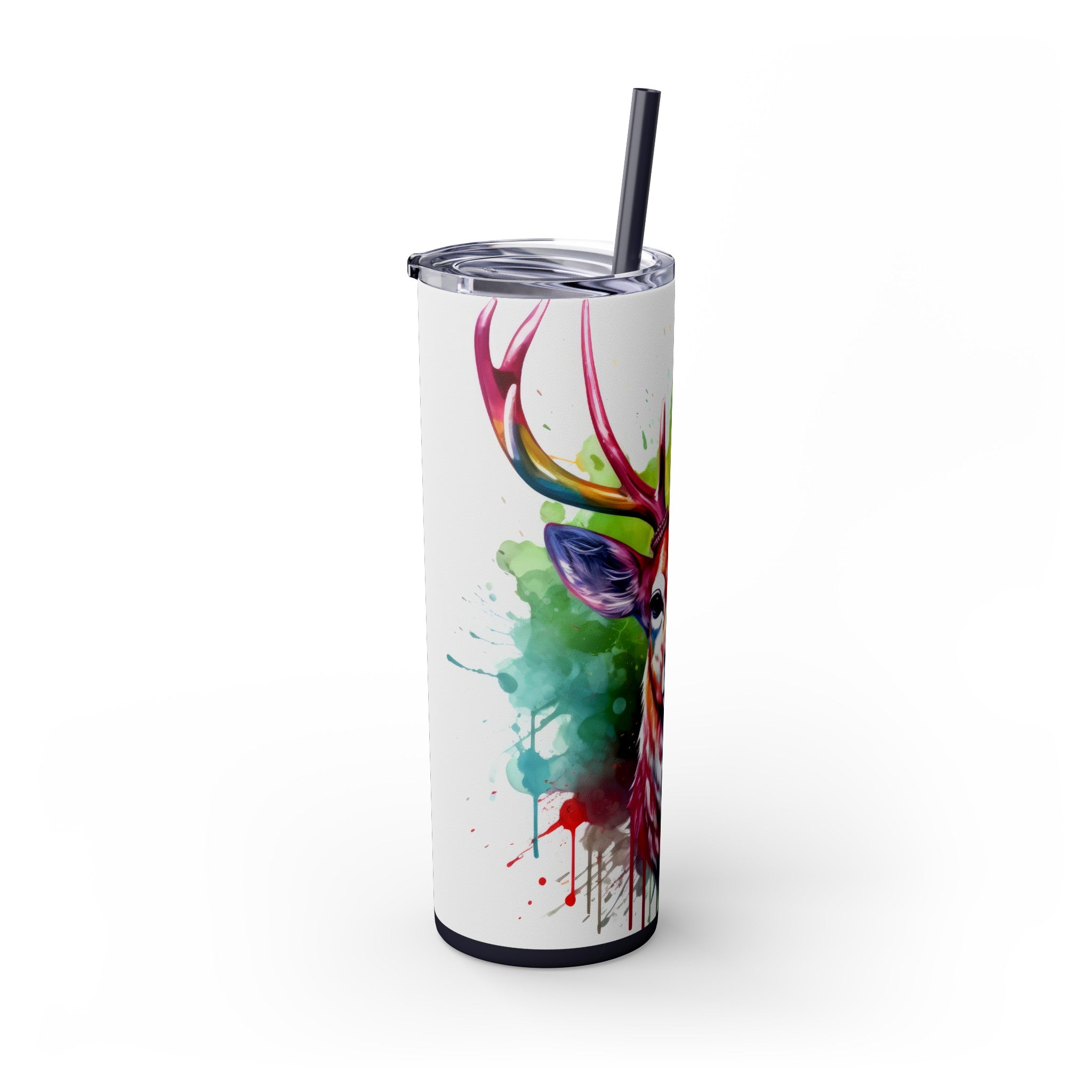 Skinny Tumbler with Straw, 20oz