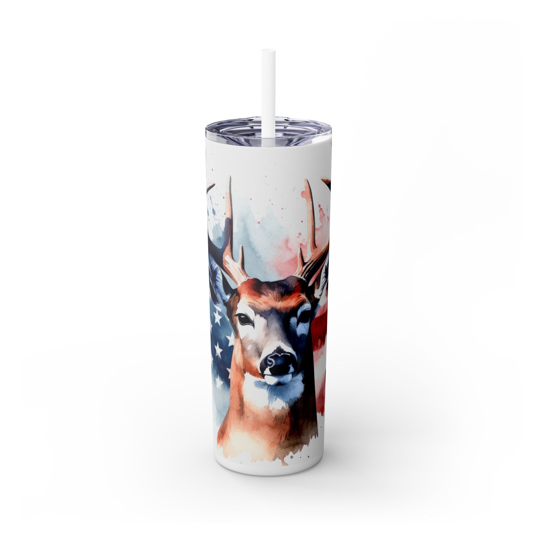 Skinny Tumbler with Straw, 20oz