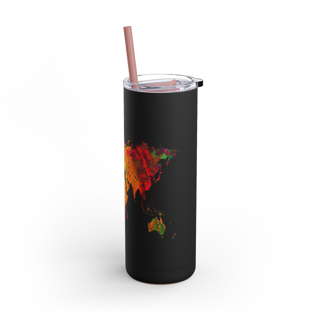 Travel-Ready Matte Tumbler: Sleek & Practical