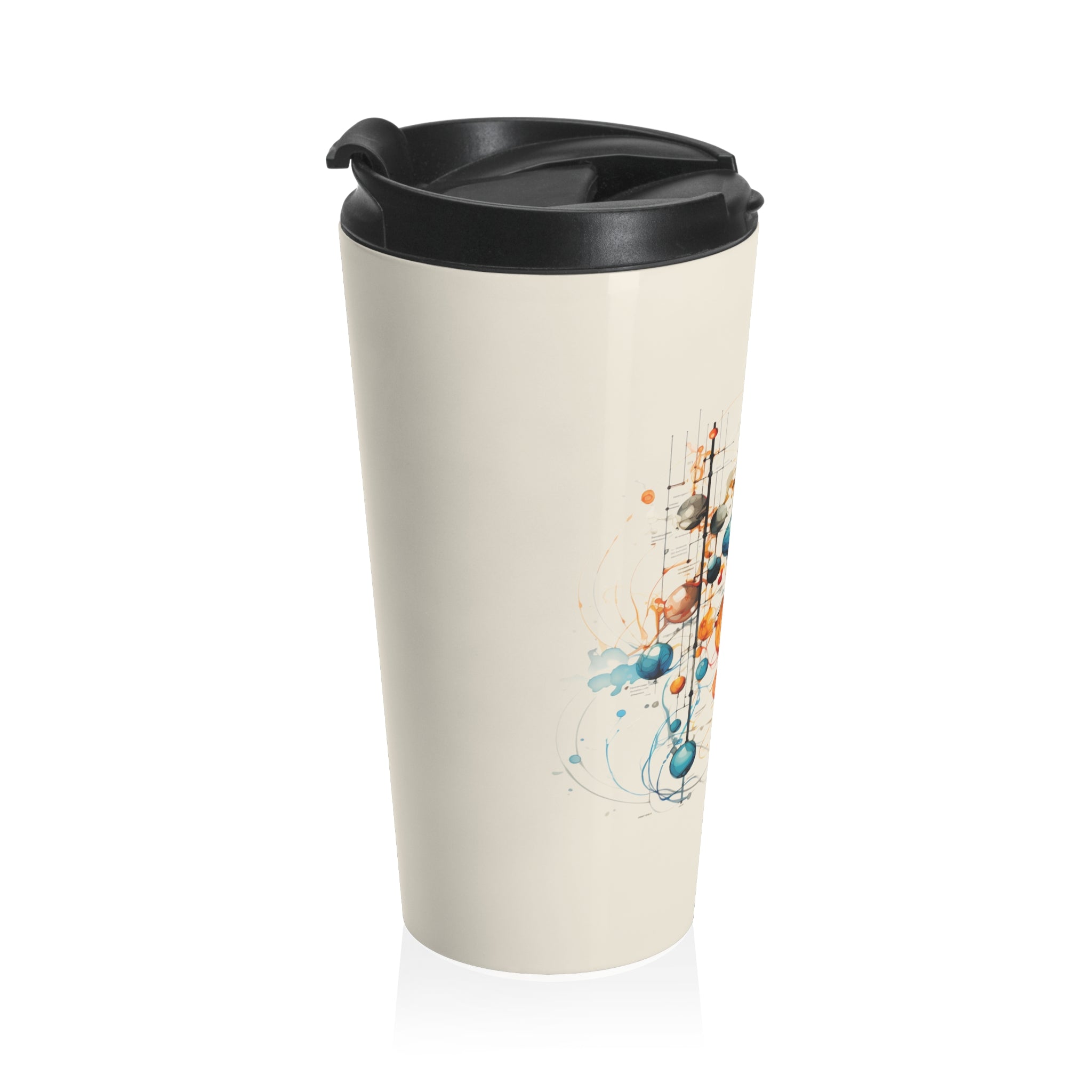 Art-Tech Fusion: 15oz Travel Mug