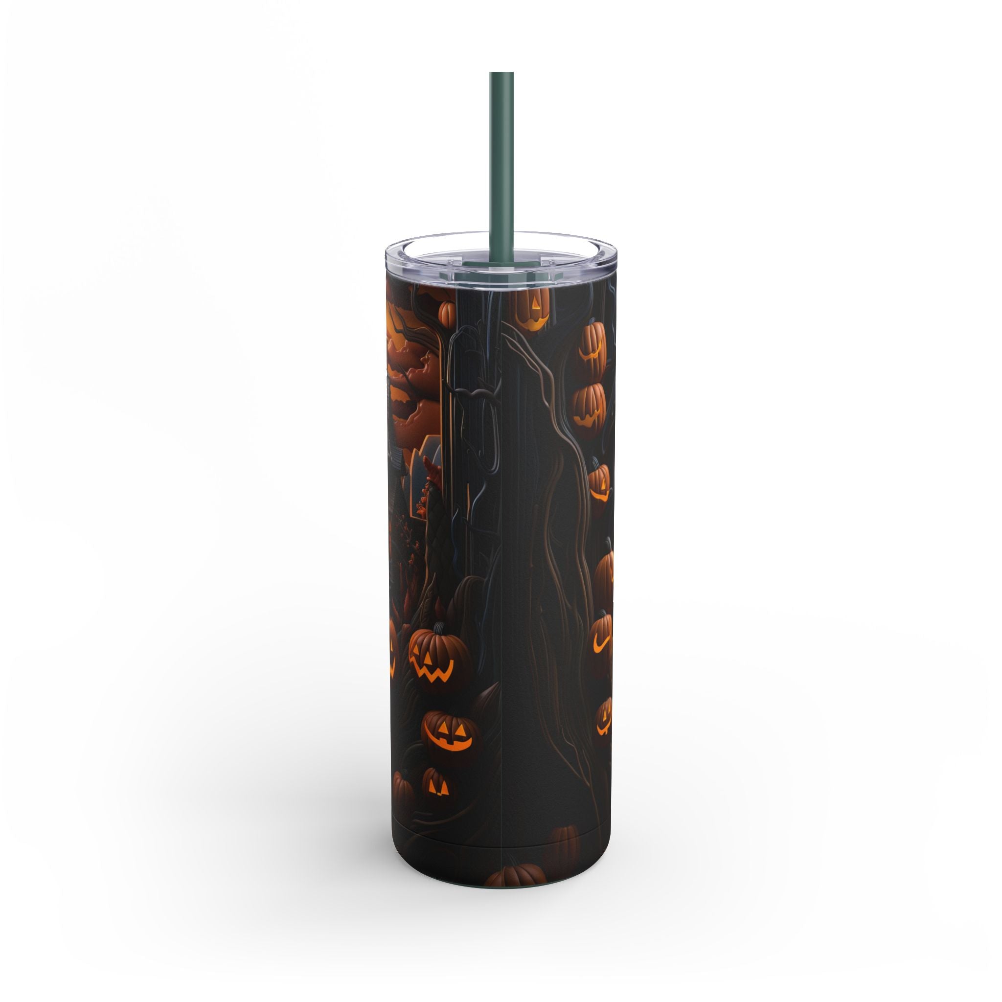 Pumpkin-Perfect Matte Tumbler for All