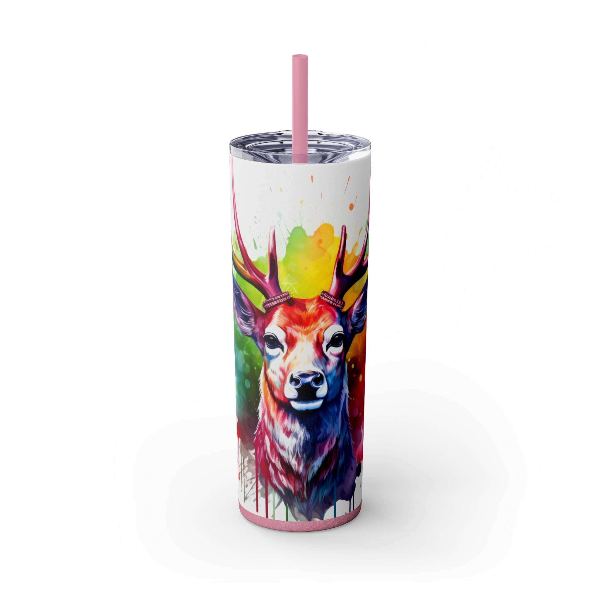 Skinny Tumbler with Straw, 20oz