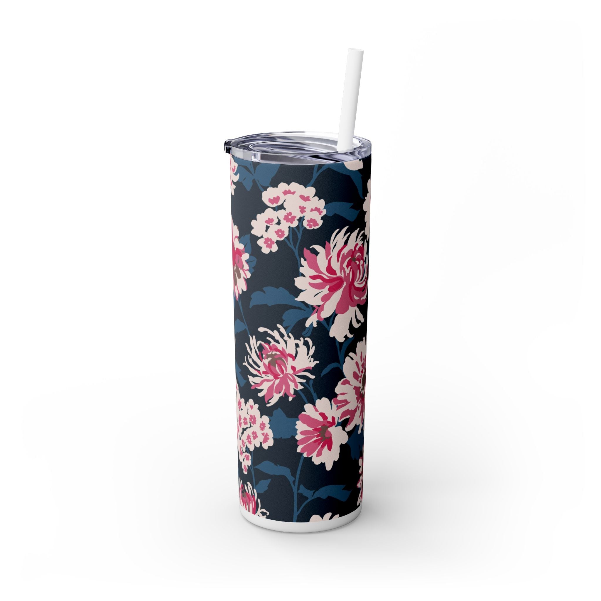 Skinny Tumbler with Straw, 20oz