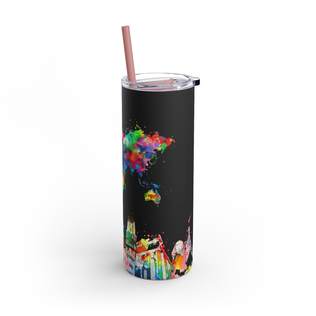 Sleek Slim Tumbler: Travel-Ready Coolness
