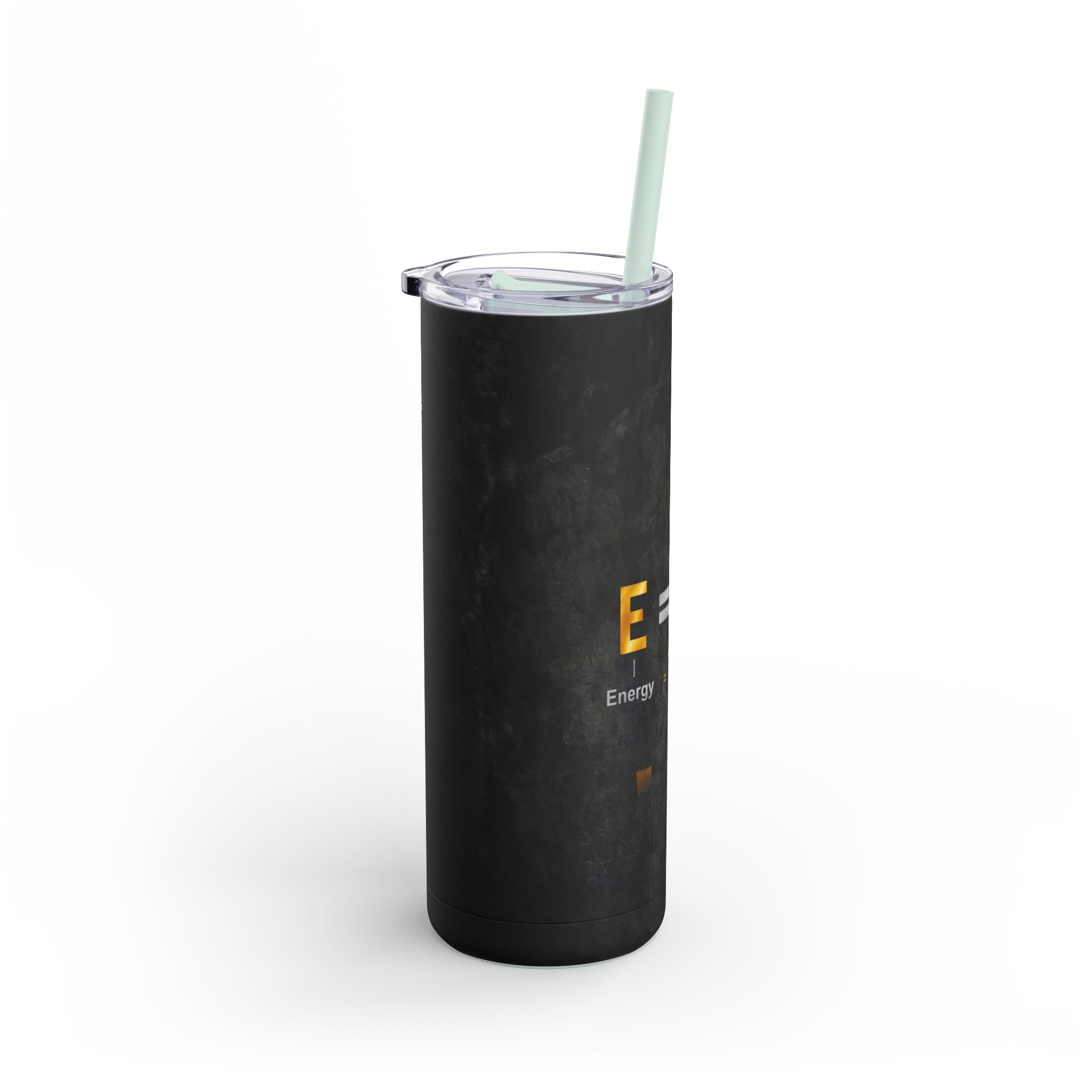 E=mc² Cool: 20oz Skinny Tumbler