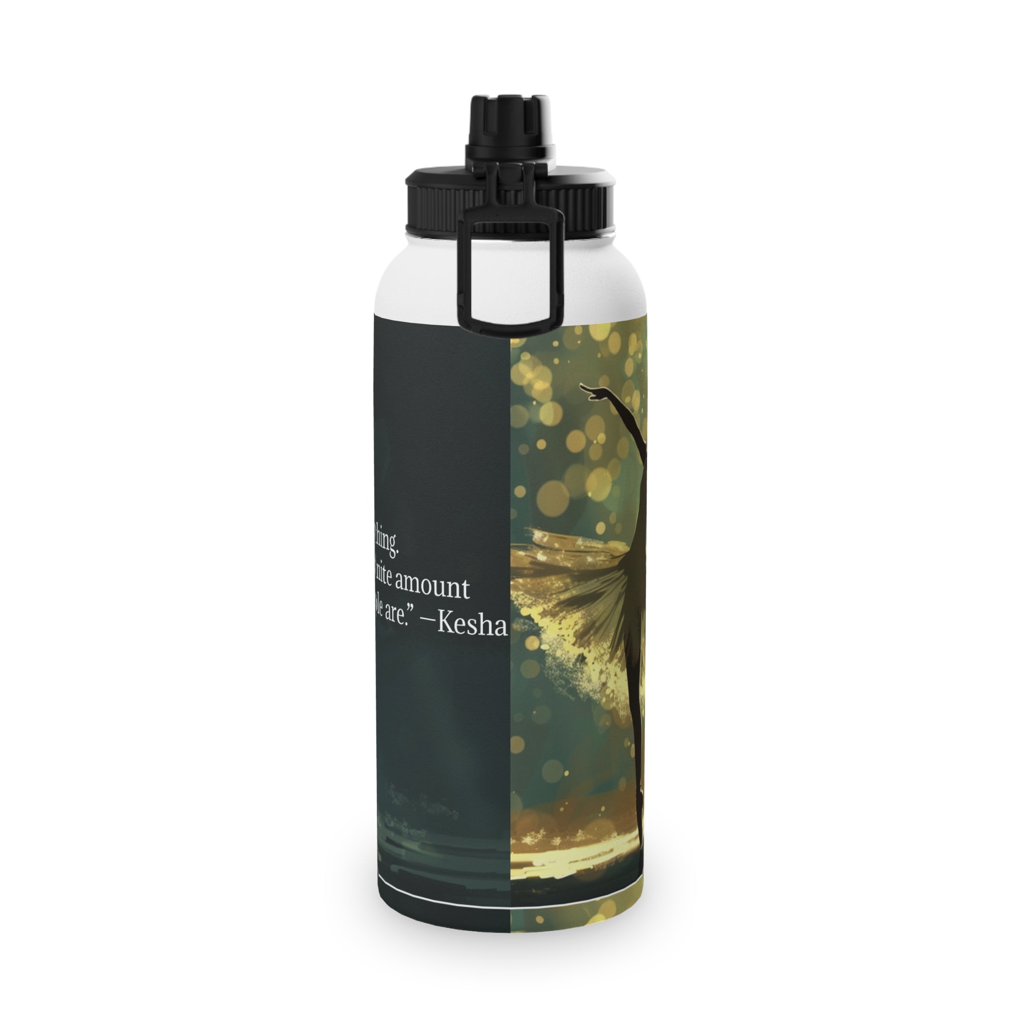 Stainless Steel Water Bottle, Sports Lid