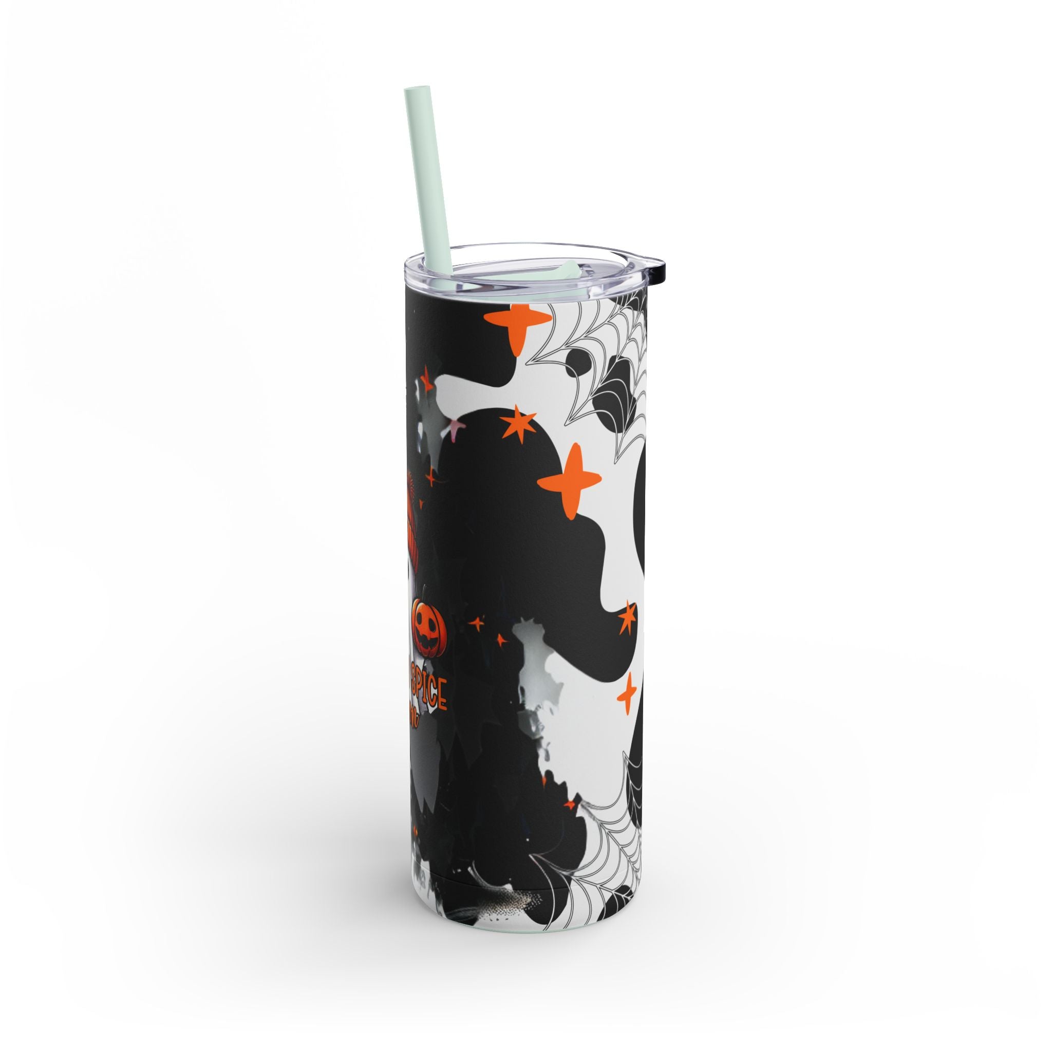 Spooky Pumpkin Tumbler for Fall Sips