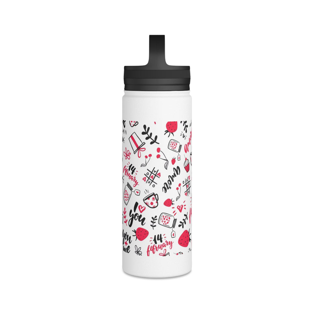 Love on the Go: Stylish Water Bottle