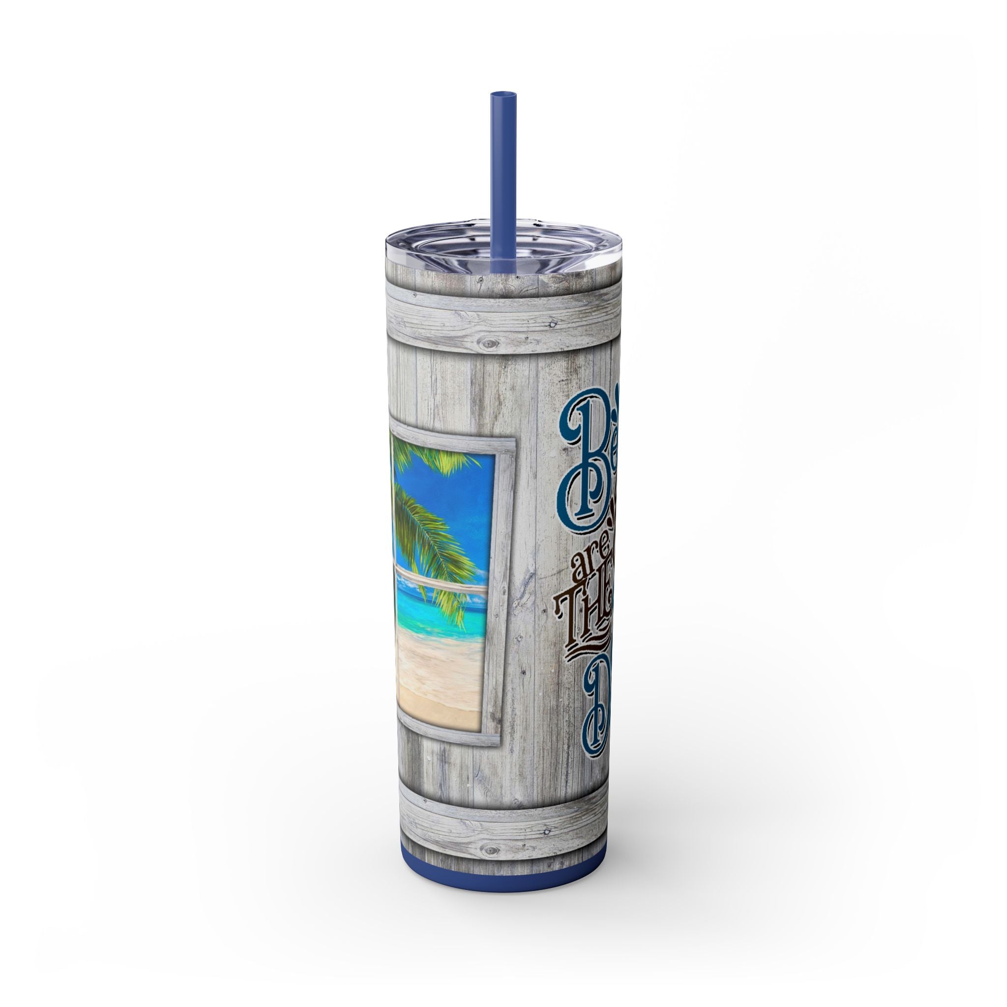 Beach Vibes Tumbler: Sip in Style!