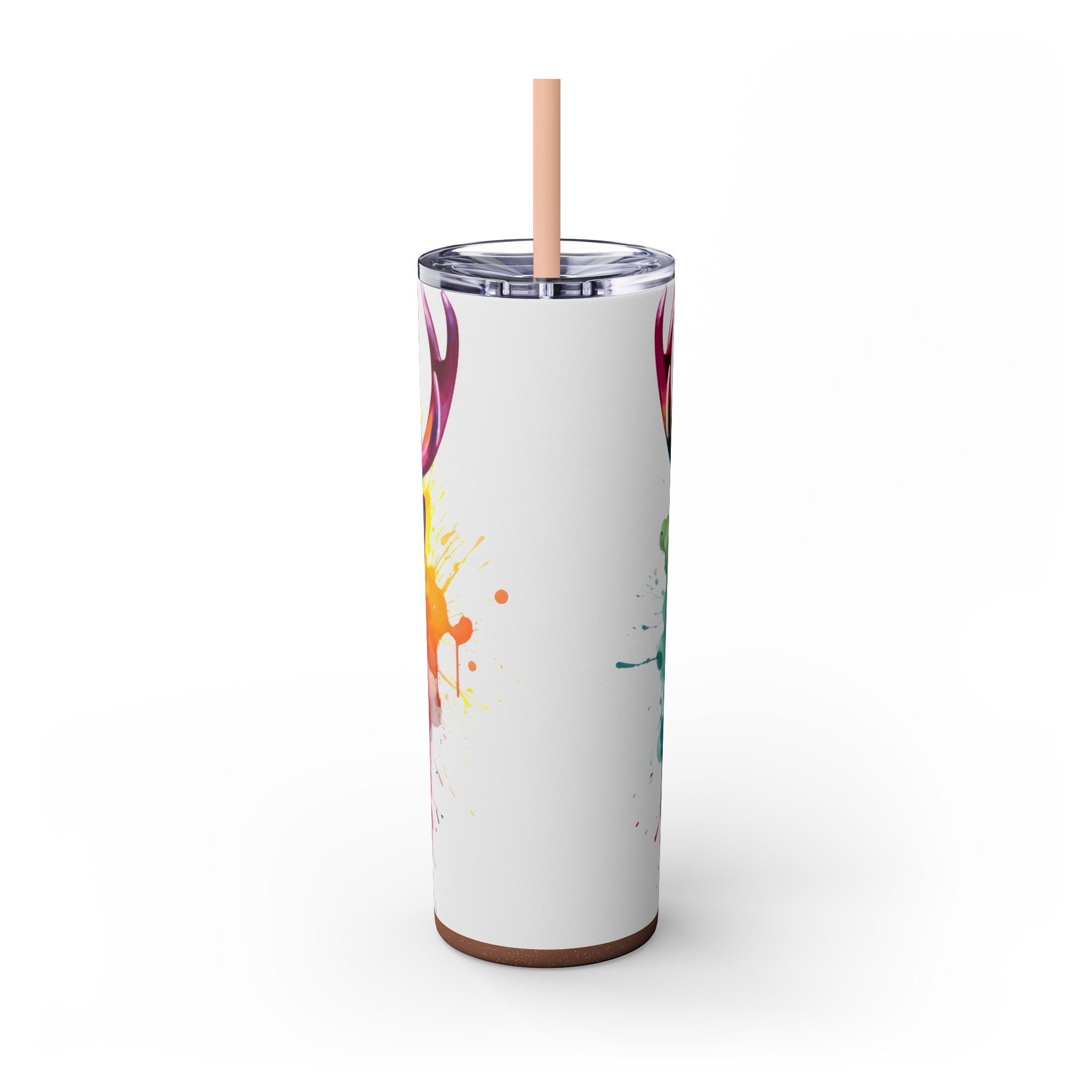 Skinny Tumbler with Straw, 20oz