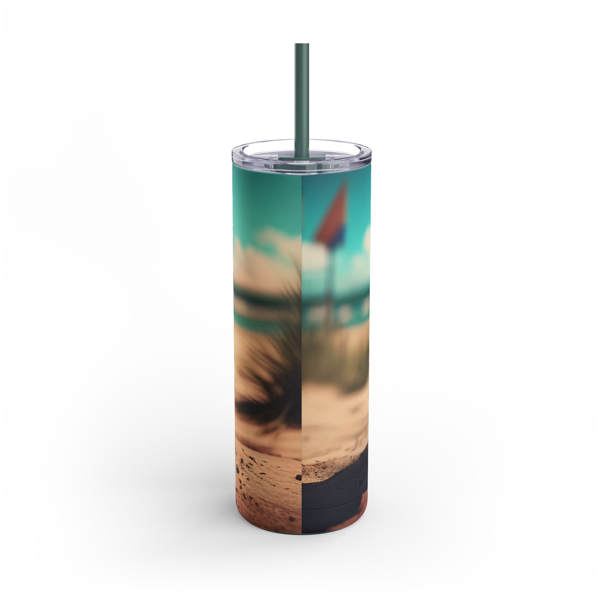 Beach Bliss: 20oz Skinny Tumbler