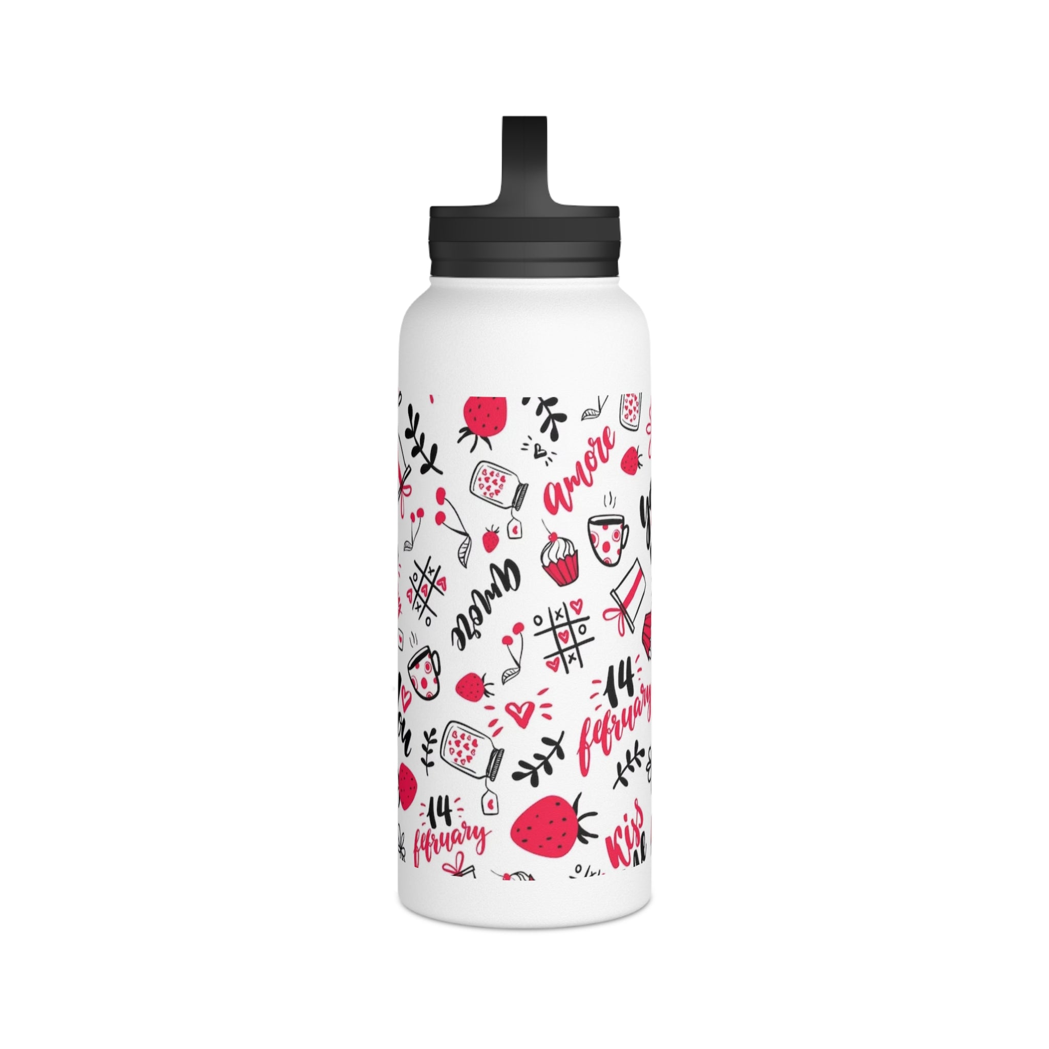 Love on the Go: Stylish Water Bottle