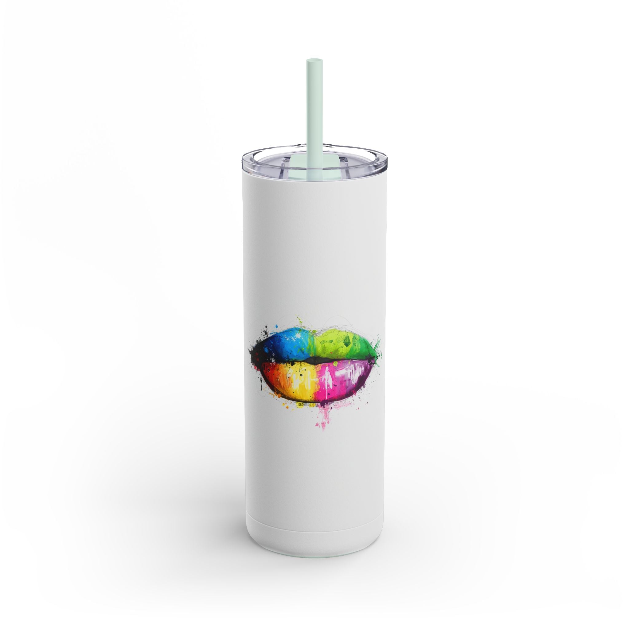 Lively Lips Pop Culture: 20oz Skinny Tumbler