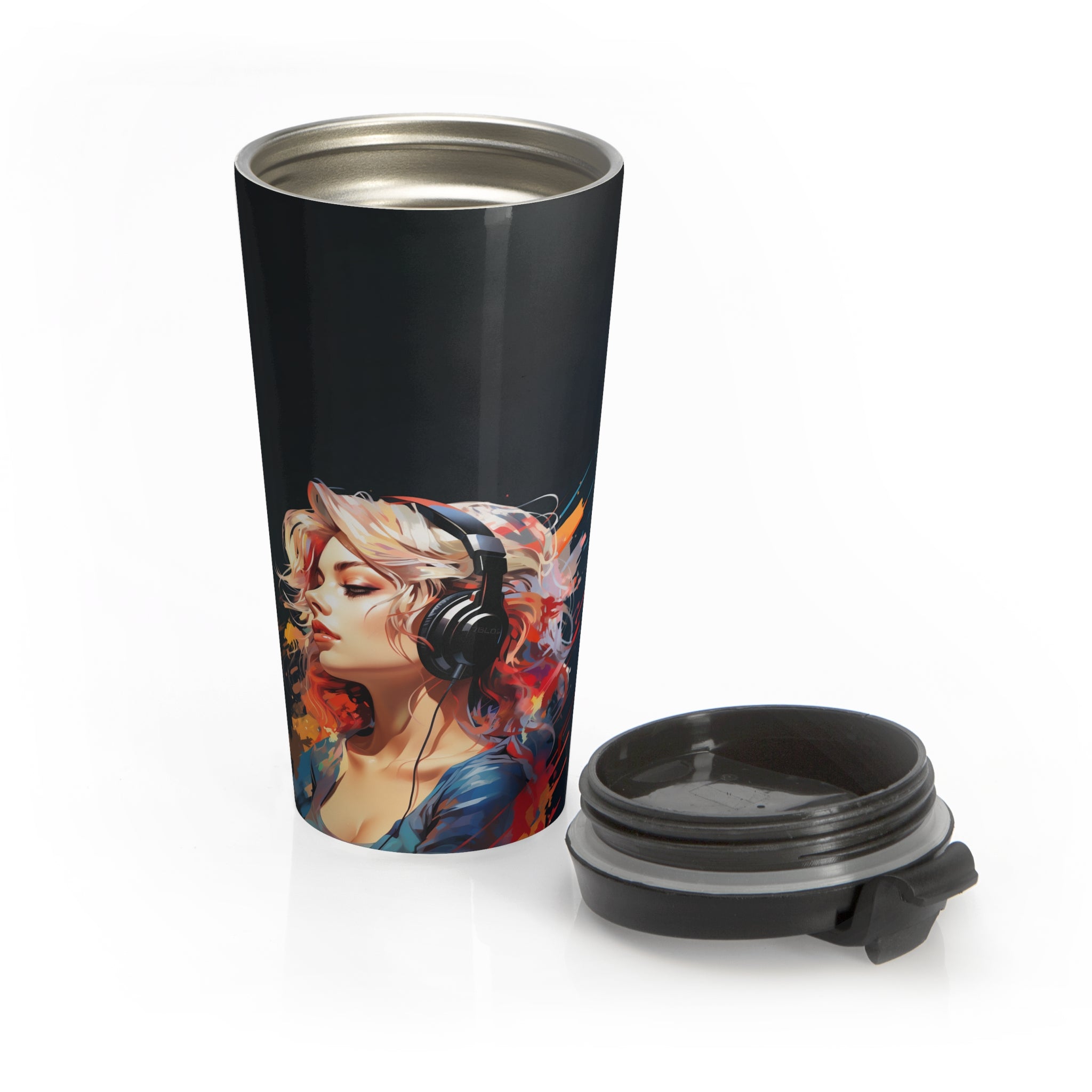 Rock On: 15oz Music Travel Mug